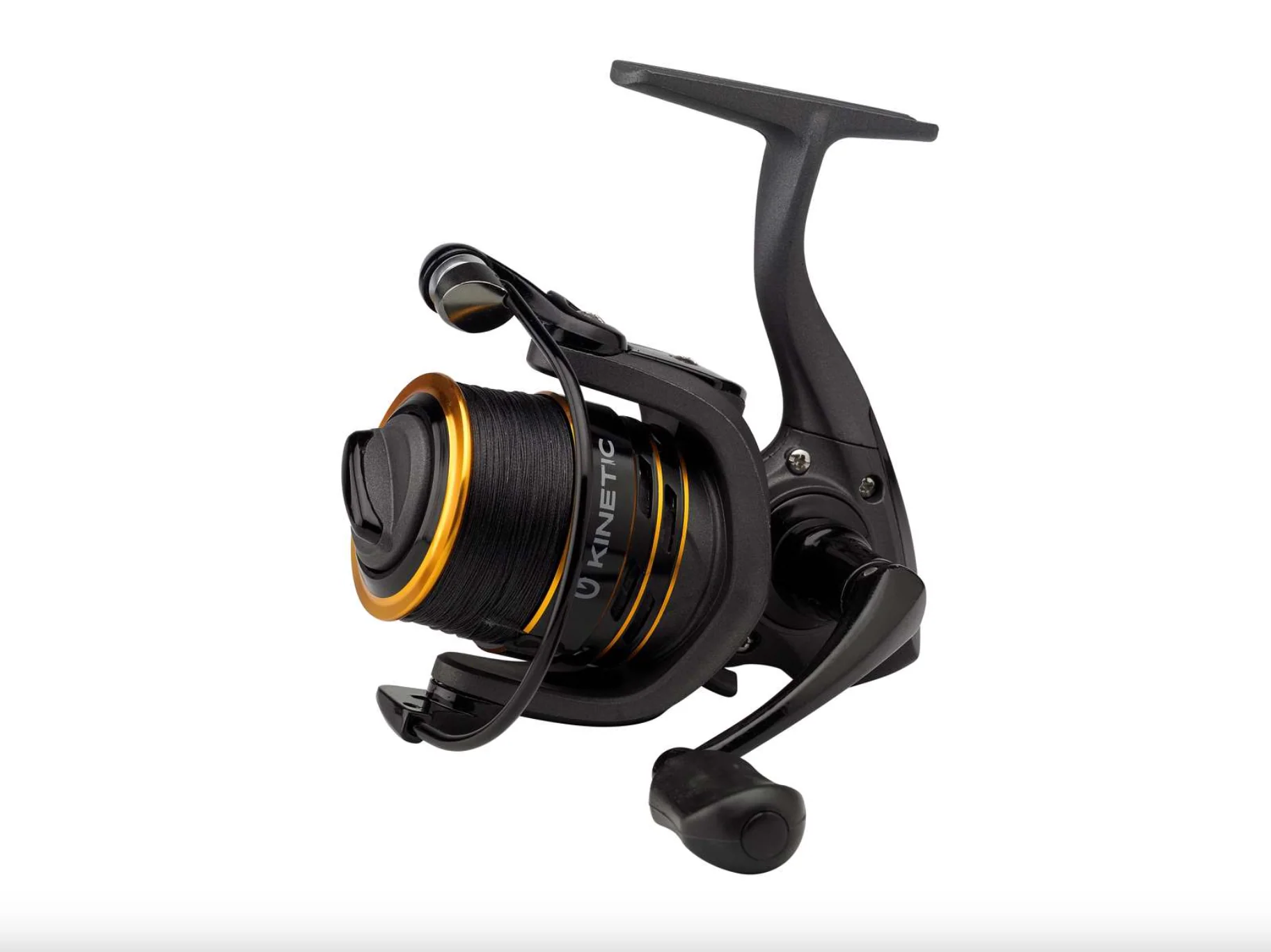 Kinetic Tournament Front Drag Spinning Reel + 4-Braid Line (4000 - 0.20mm)