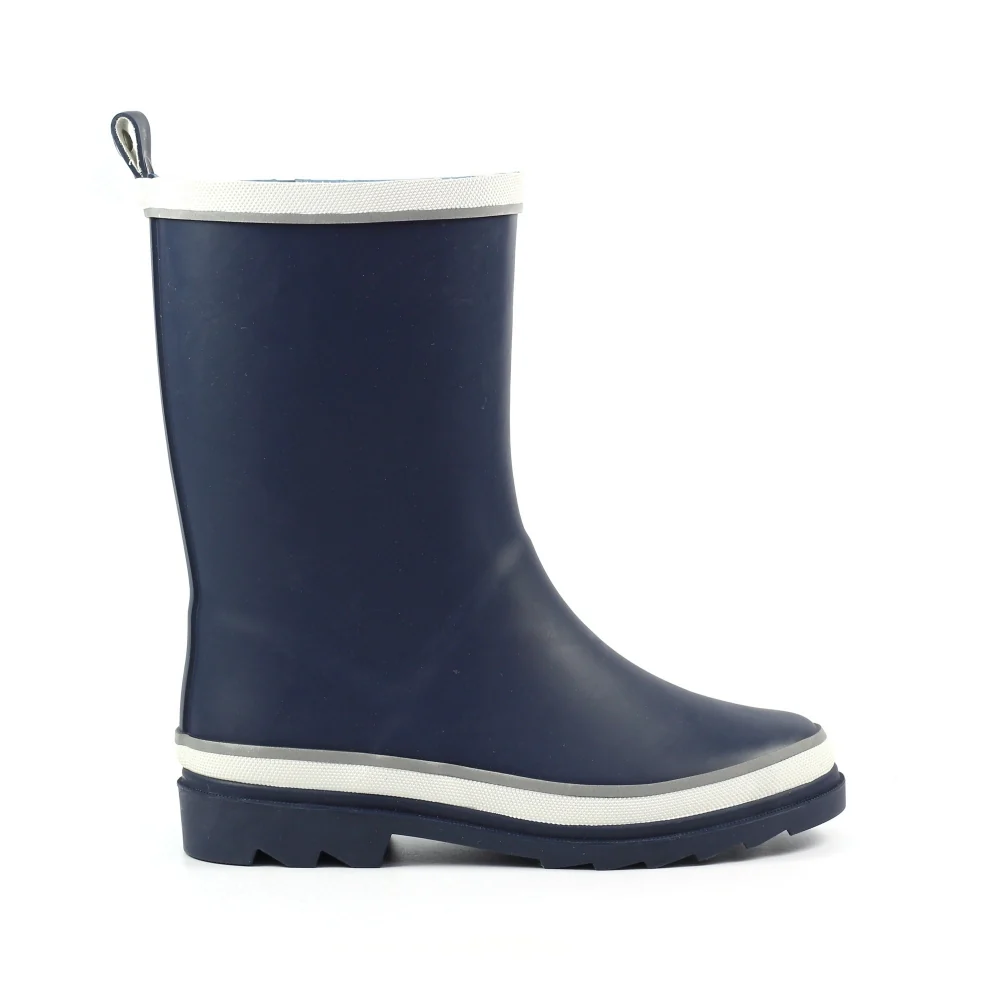 Lazy Dogz Pepper Junior Wellies (Navy) - Image 2