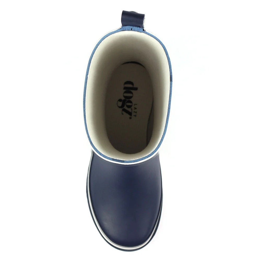 Lazy Dogz Pepper Junior Wellies (Navy) - Image 4