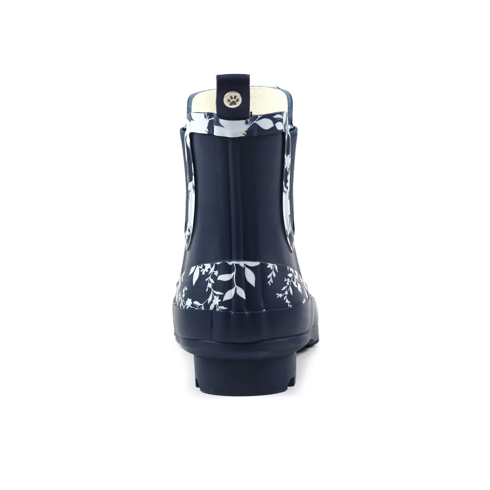 Lazy Dogz Women's Prairie Ankle Wellies (Navy) - Image 5