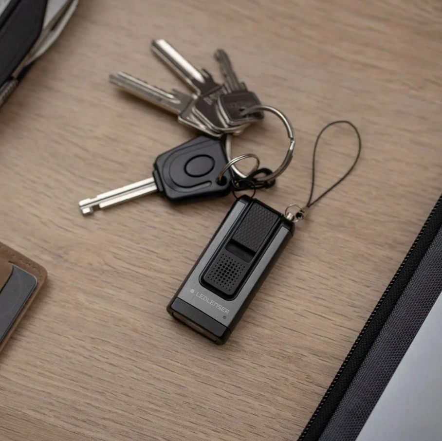 Ledlenser K6R Safety Rechargable LED Keyring Torch (Grey) - Image 5