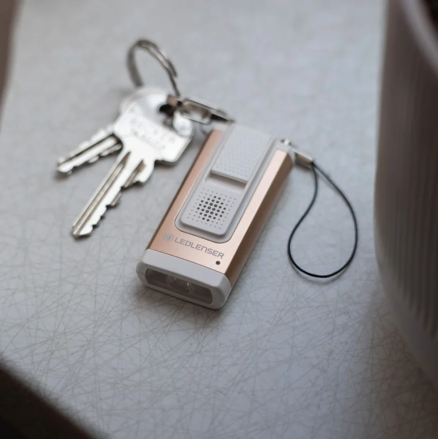 Ledlenser K6R Safety Rechargable LED Keyring Torch (Rose Gold) - Image 4