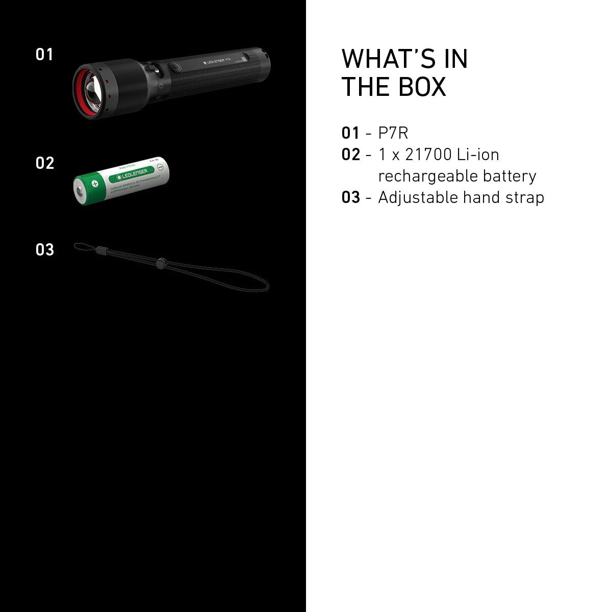 Ledlenser P7R Core Rechargeable Torch - Image 2