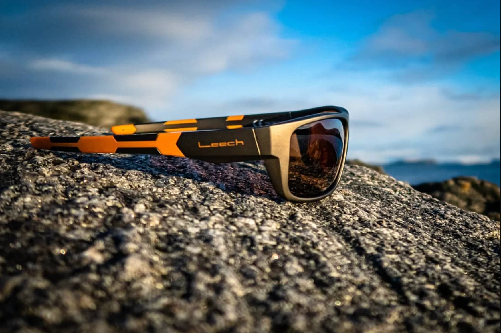 Leech Moonstone Polarized Sunglasses (Orange/Copper) - Image 4