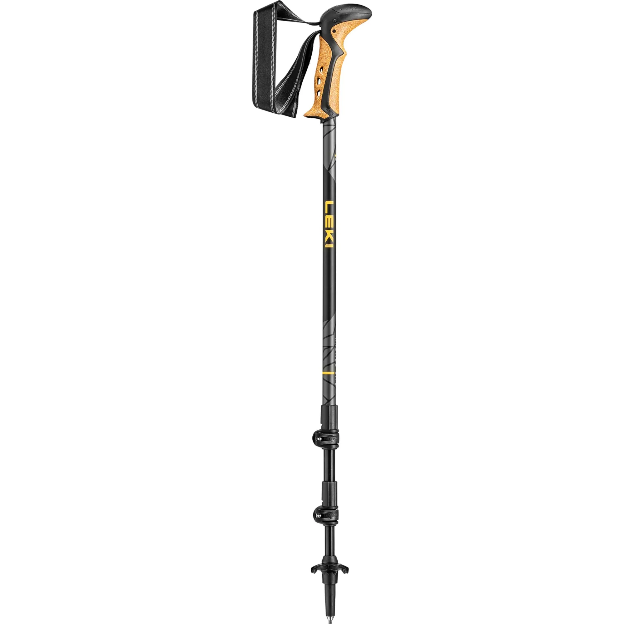 Leki Khumbu Lite Hiking/Trekking Poles (Mango/Dark Anthracite/Black)(Pair) - Image 2