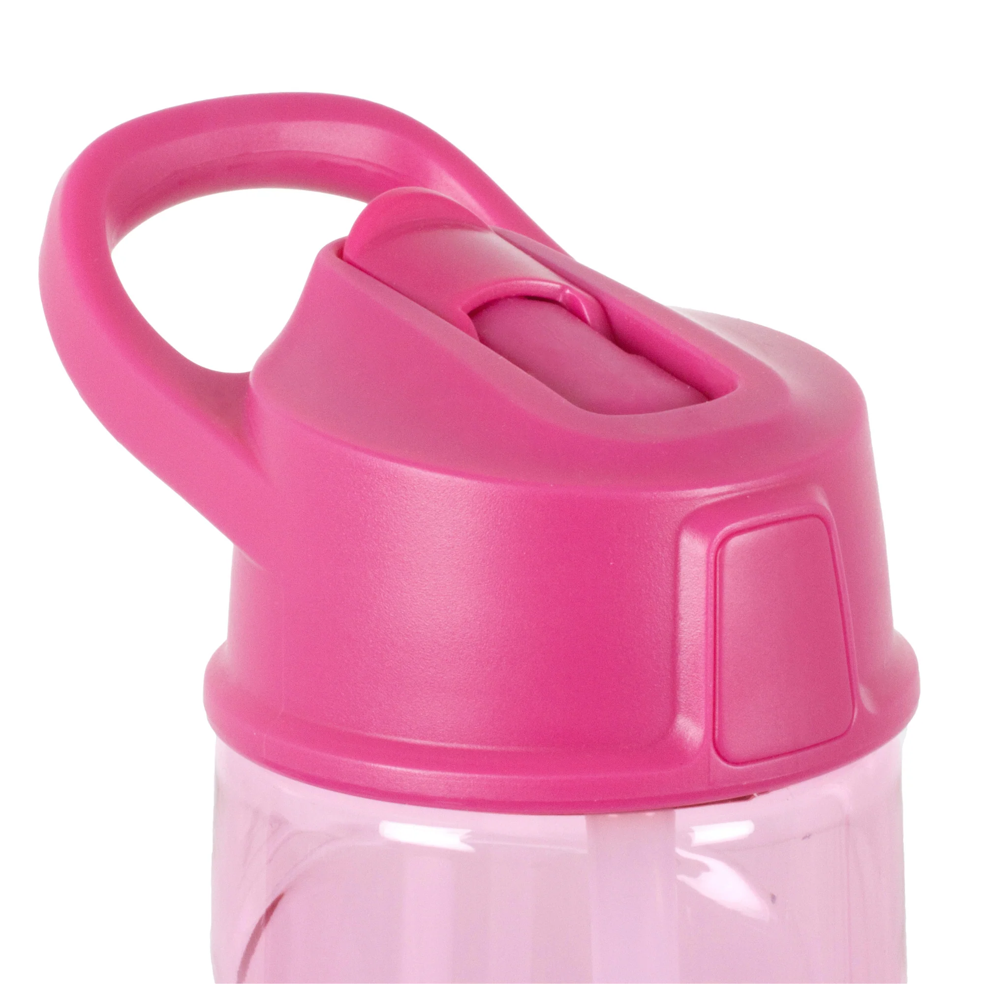 LittleLife Kids Flip-Top BPA Free 550ml Water Bottle (Pink) - Image 7