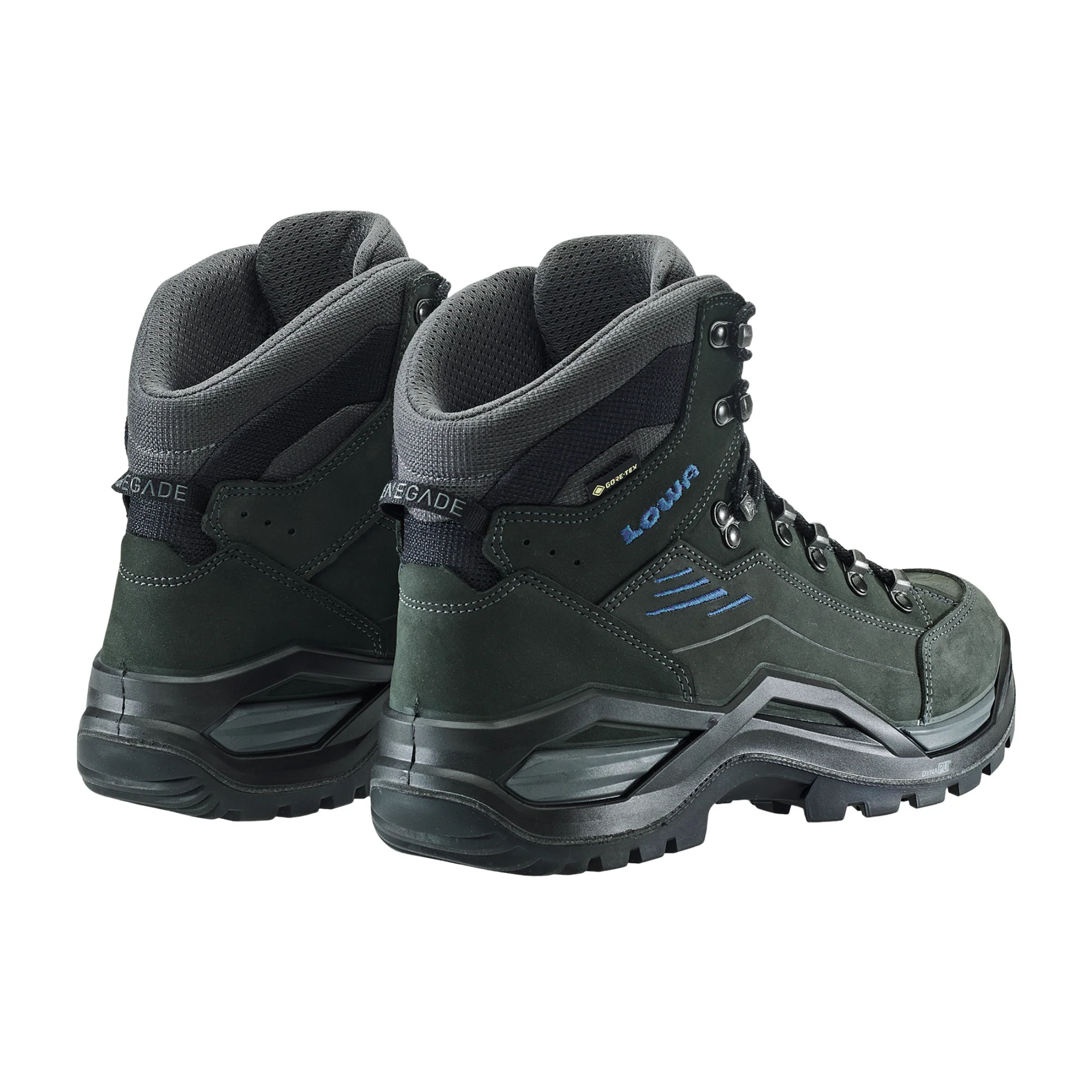 Lowa Men's Renegade Evo Mid Gore-Tex Hillwalking Boots (Anthracite/Steel Blue) - Image 5