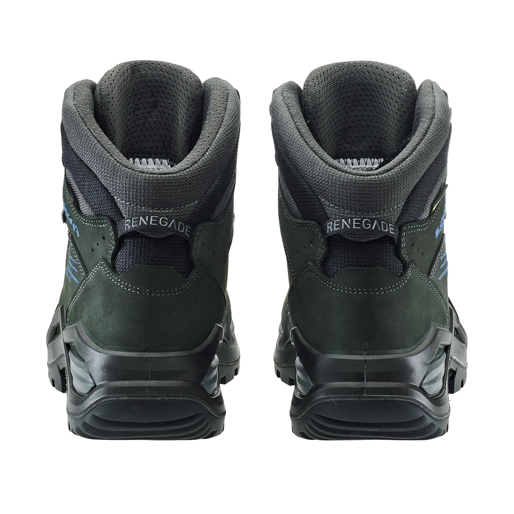 Lowa Men's Renegade Evo Mid Gore-Tex Hillwalking Boots (Anthracite/Steel Blue) - Image 7