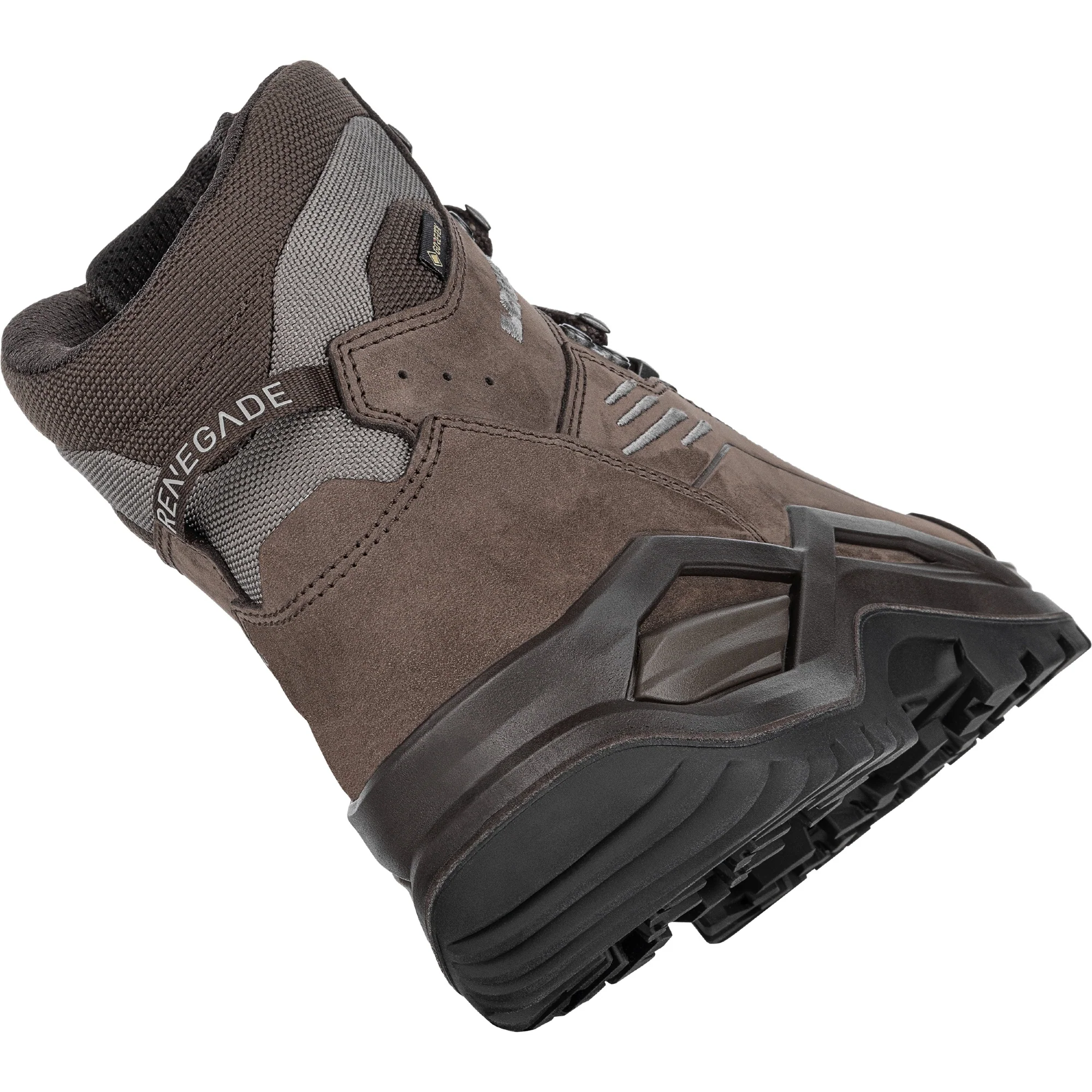 Lowa Men's Renegade Evo Mid Gore-Tex Wide Fit Hillwalking Boots (Espresso/Seaweed) - Image 5