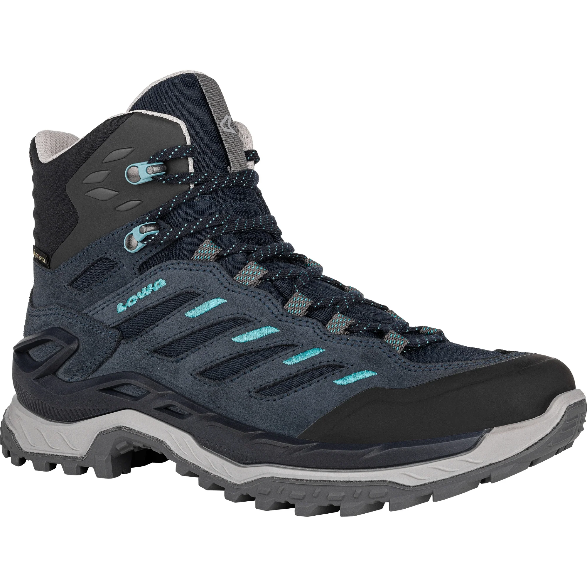Lowa Women's Innovo Mid Gore-Tex Hillwalking Boots (Navy/Arctic) - Image 3