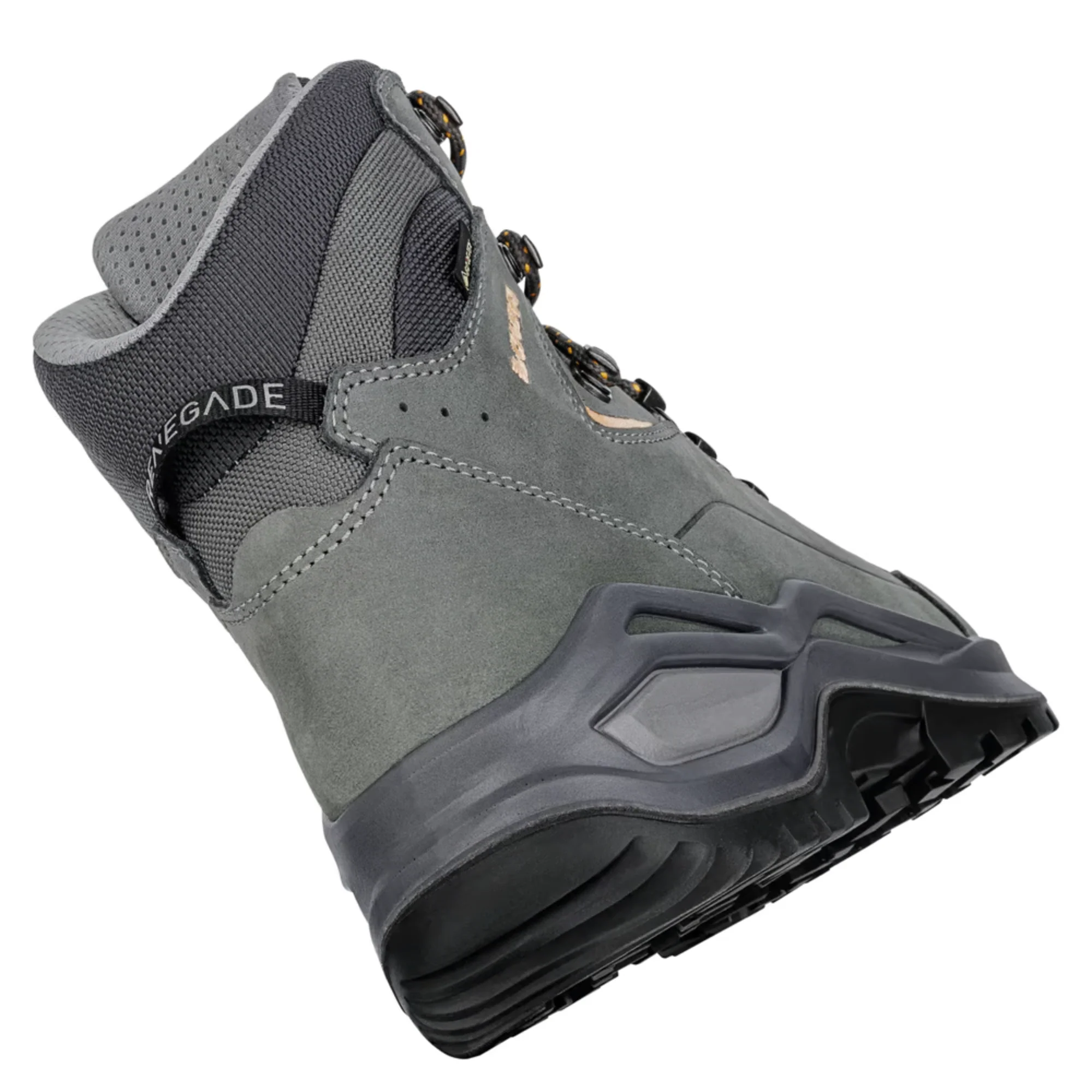 Lowa Women's Renegade Mid Evo Gore-Tex Wide Fit Hillwalking Boots (Graphite/Apricot) - Image 10
