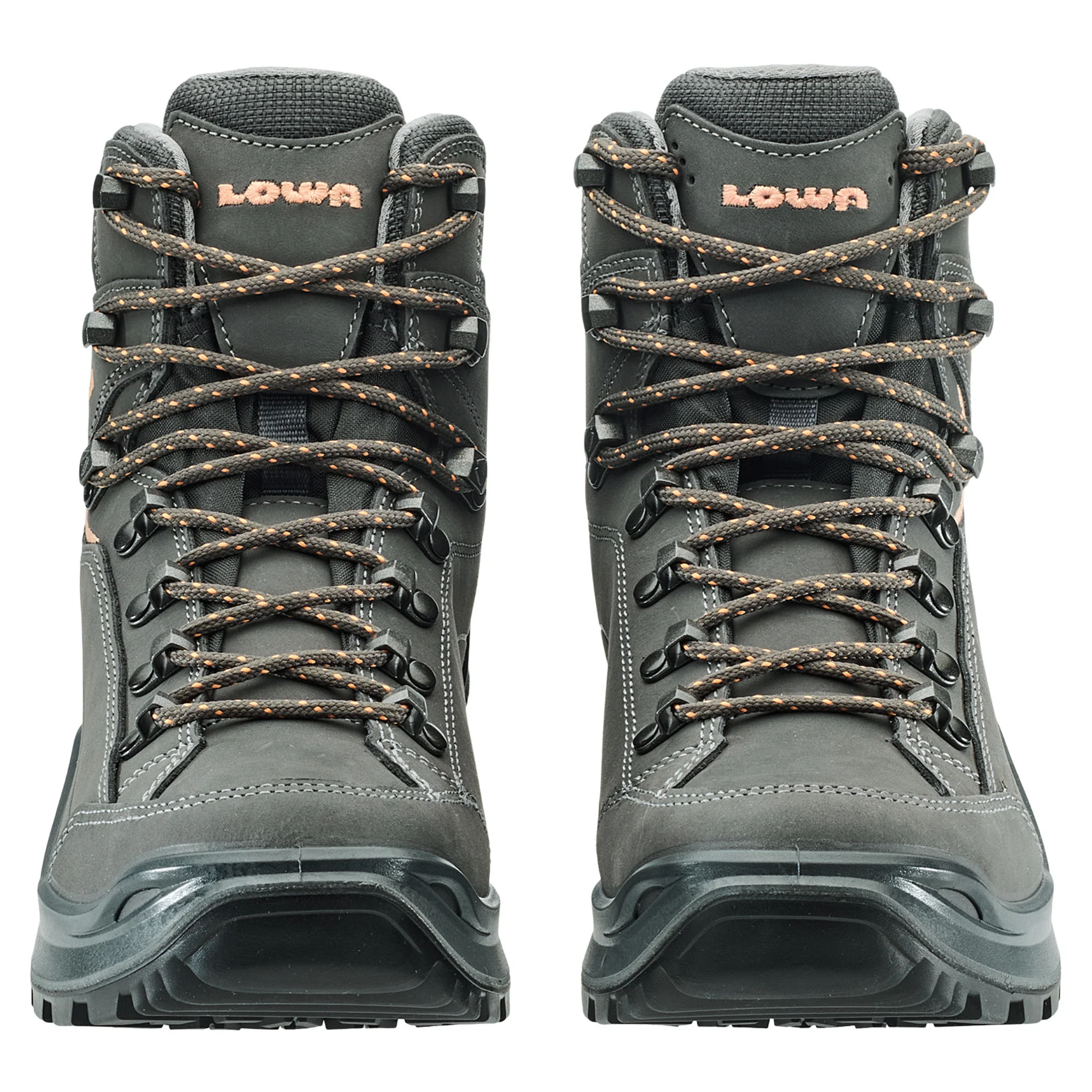 Lowa Women's Renegade Mid Evo Gore-Tex Wide Fit Hillwalking Boots (Graphite/Apricot) - Image 8