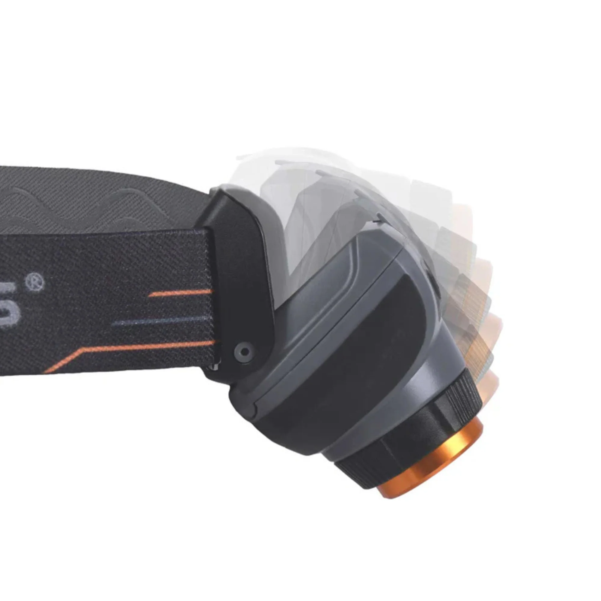 Lifesystems Intensity 580 Rechargeable LED Headtorch (Black/Orange) - Image 5