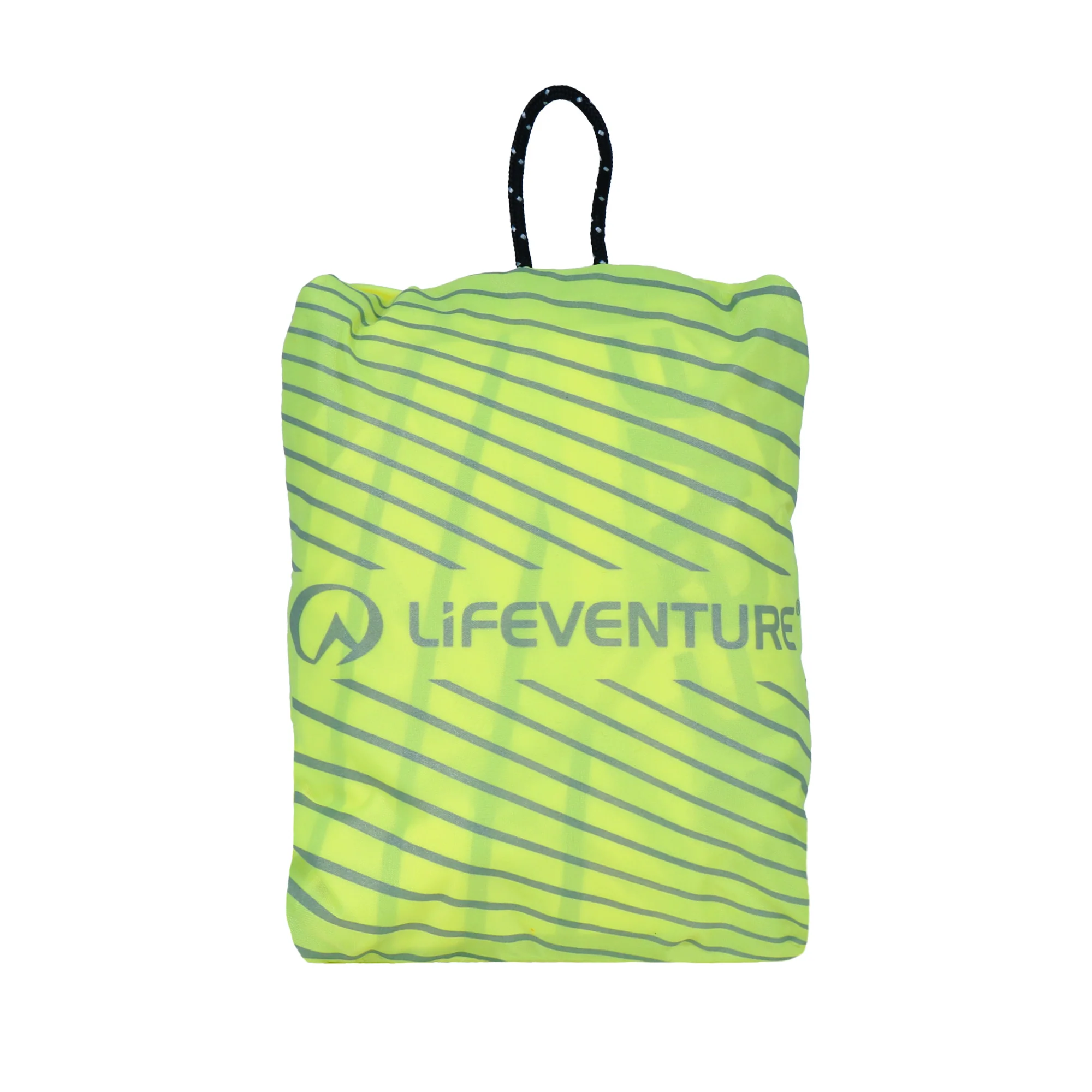 Lifeventure Rucksack Neon Yellow Raincover (35L) - Image 2