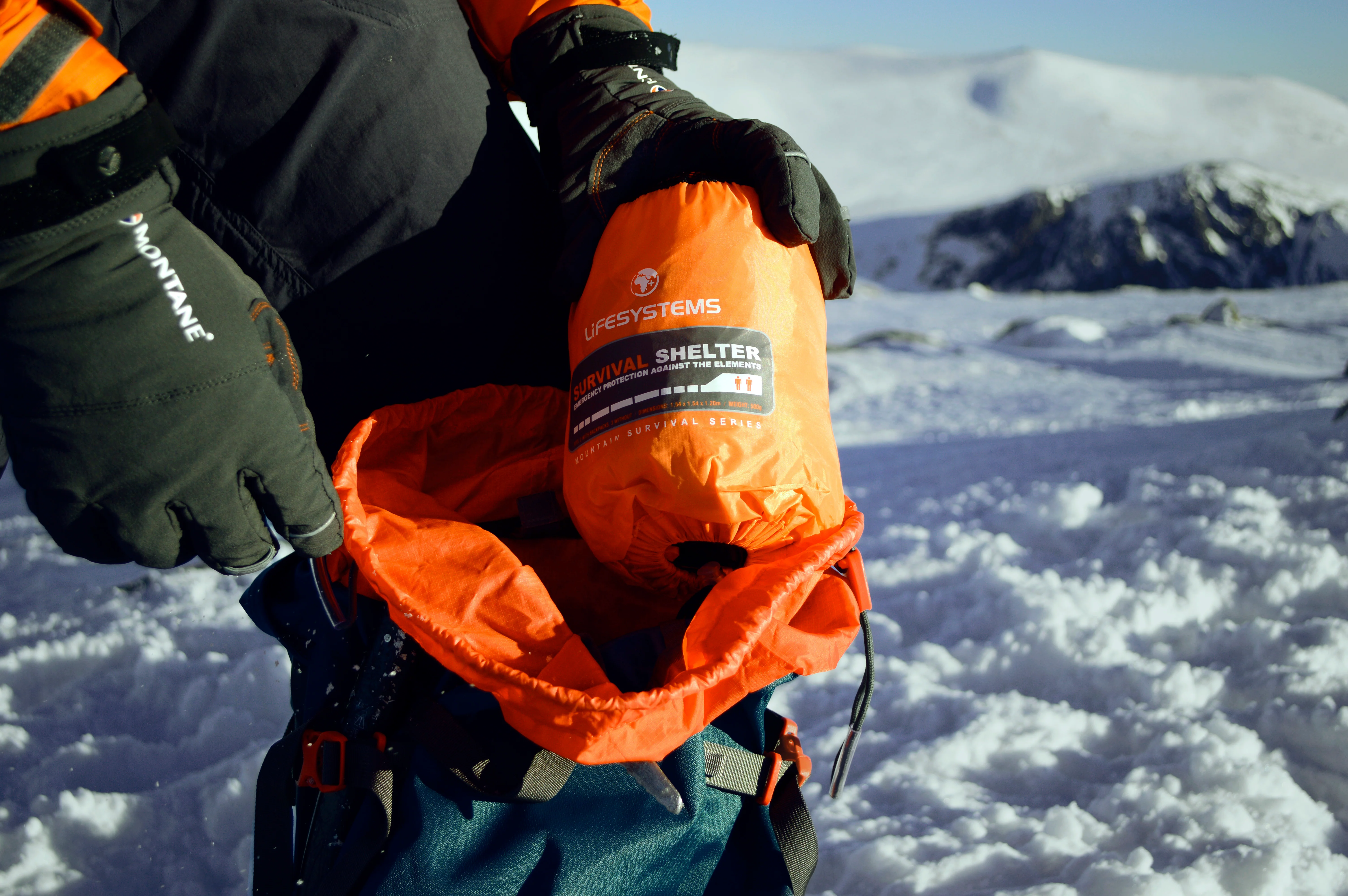 Lifesystems Survival Shelter (2 People)(Orange) - Image 10