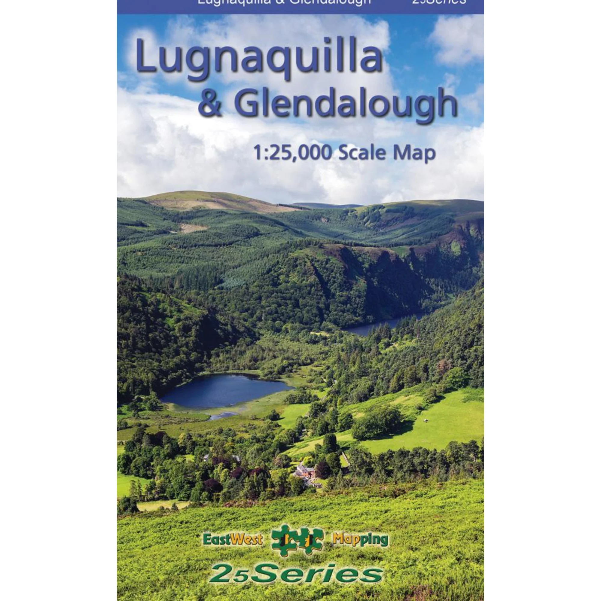 EastWest Mapping Lugnaquillla & Glendalough Waterproof Map (Laminated)(1:25,000)