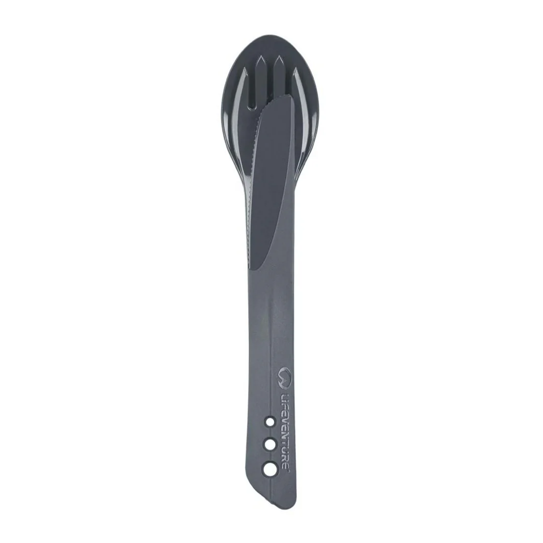 Lifeventure Ellipse BPA Free Cutlery Set (Graphite) - Image 7