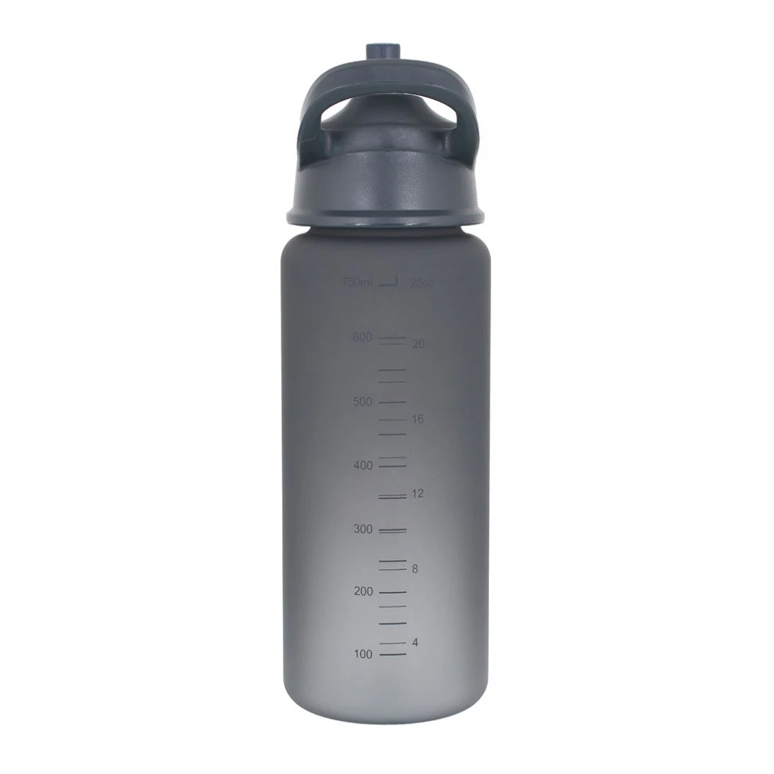 Lifeventure Flip-Top BPA Free 750ml Water Bottle (Grey) - Image 3