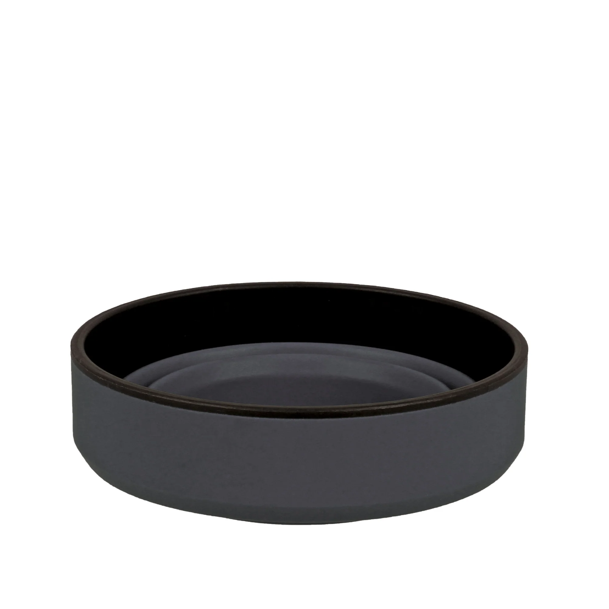 Lifeventure Ellipse Silicone 350ml Collapsible Cup (Graphite) - Image 4