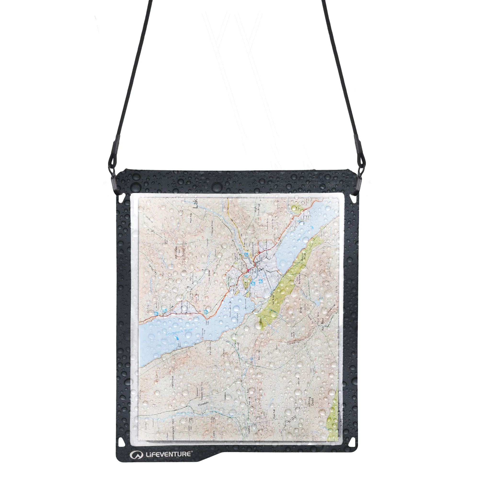 Lifeventure Waterproof IPX8 Map Case (Grey) - Image 2