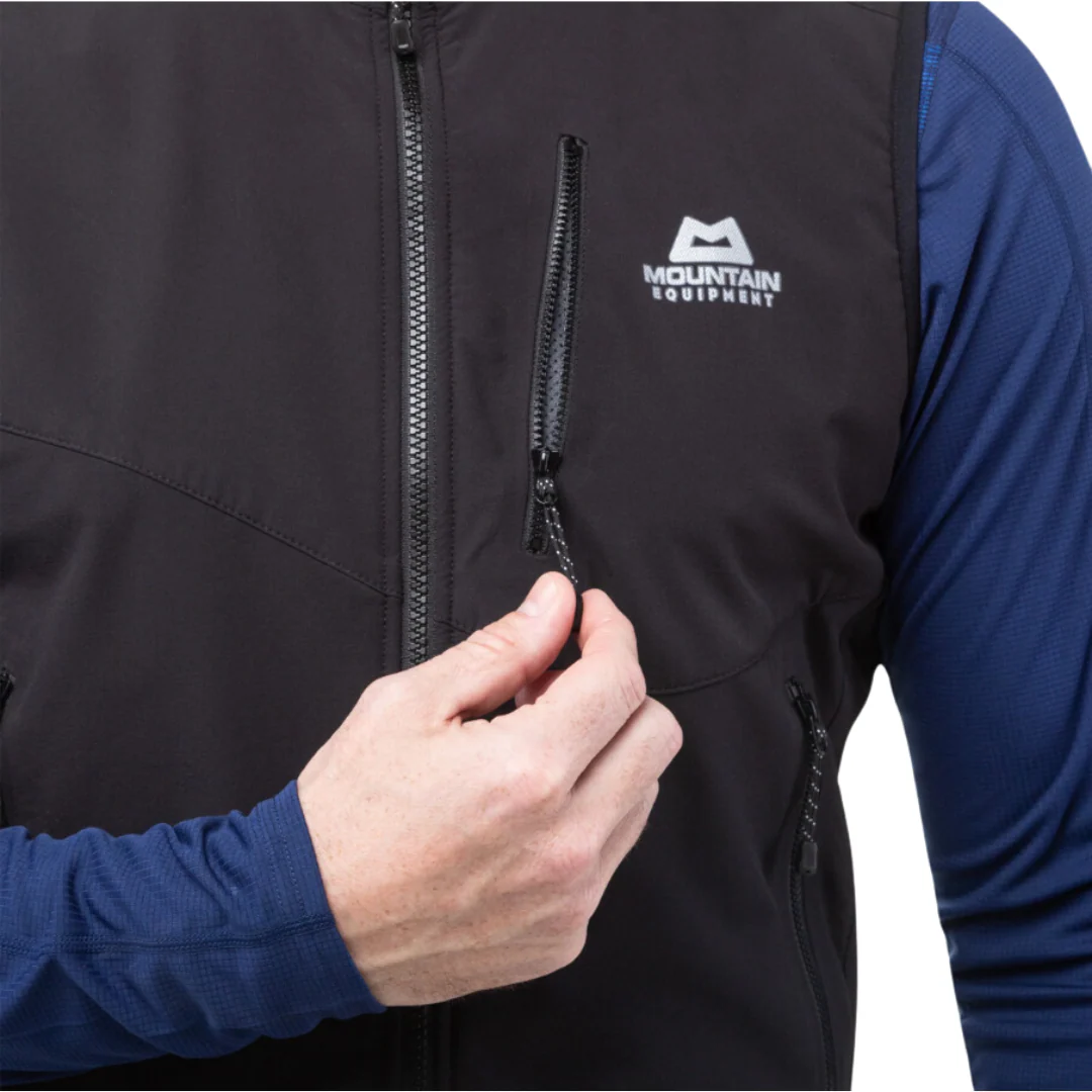 Mountain Equipment Men's Frontier Vest (Black) - Image 4