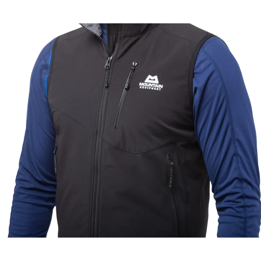 Mountain Equipment Men's Frontier Vest (Black) - Image 8