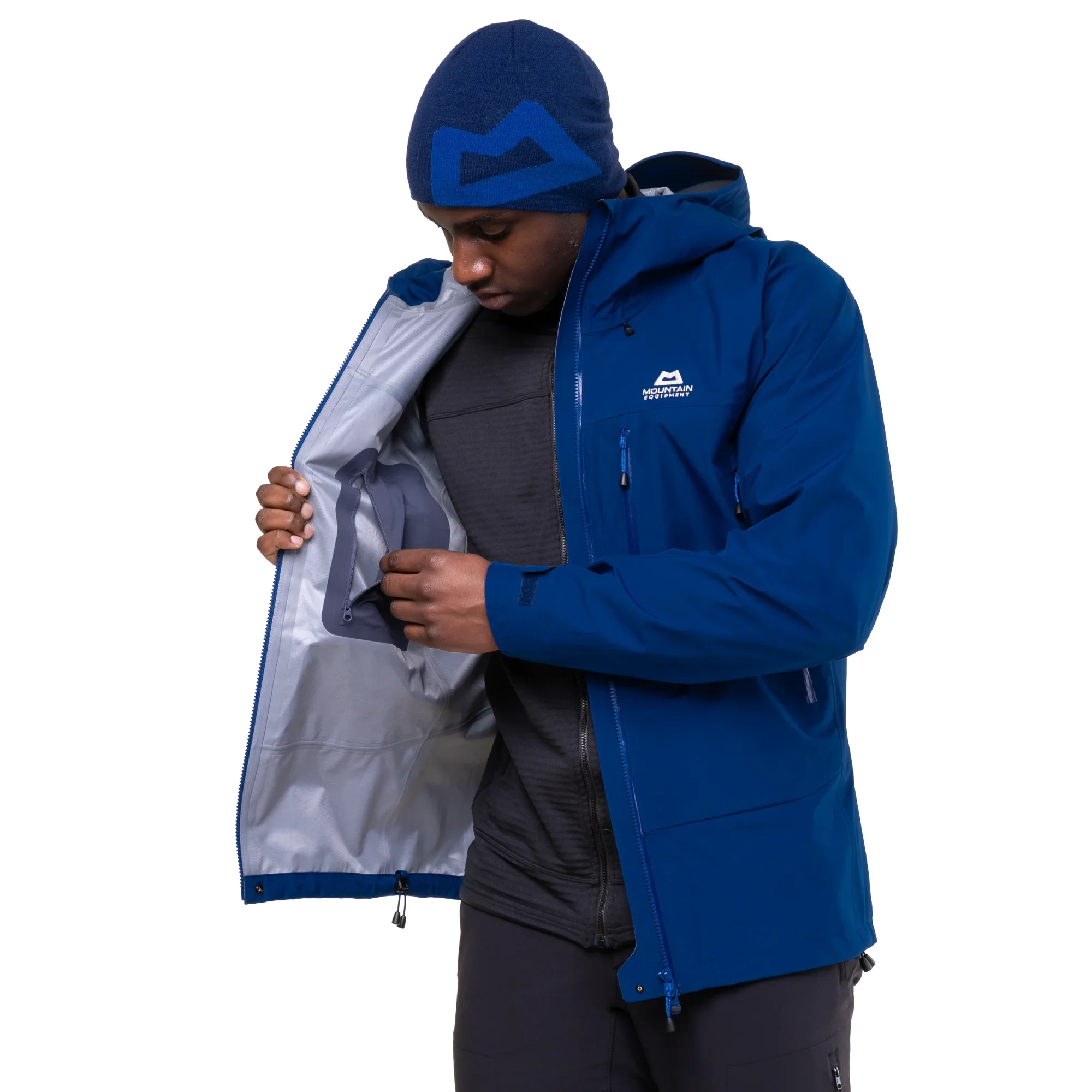 Mountain Equipment Men's Makalu 3L Gore-Tex Jacket (Admiral Blue) - Image 2