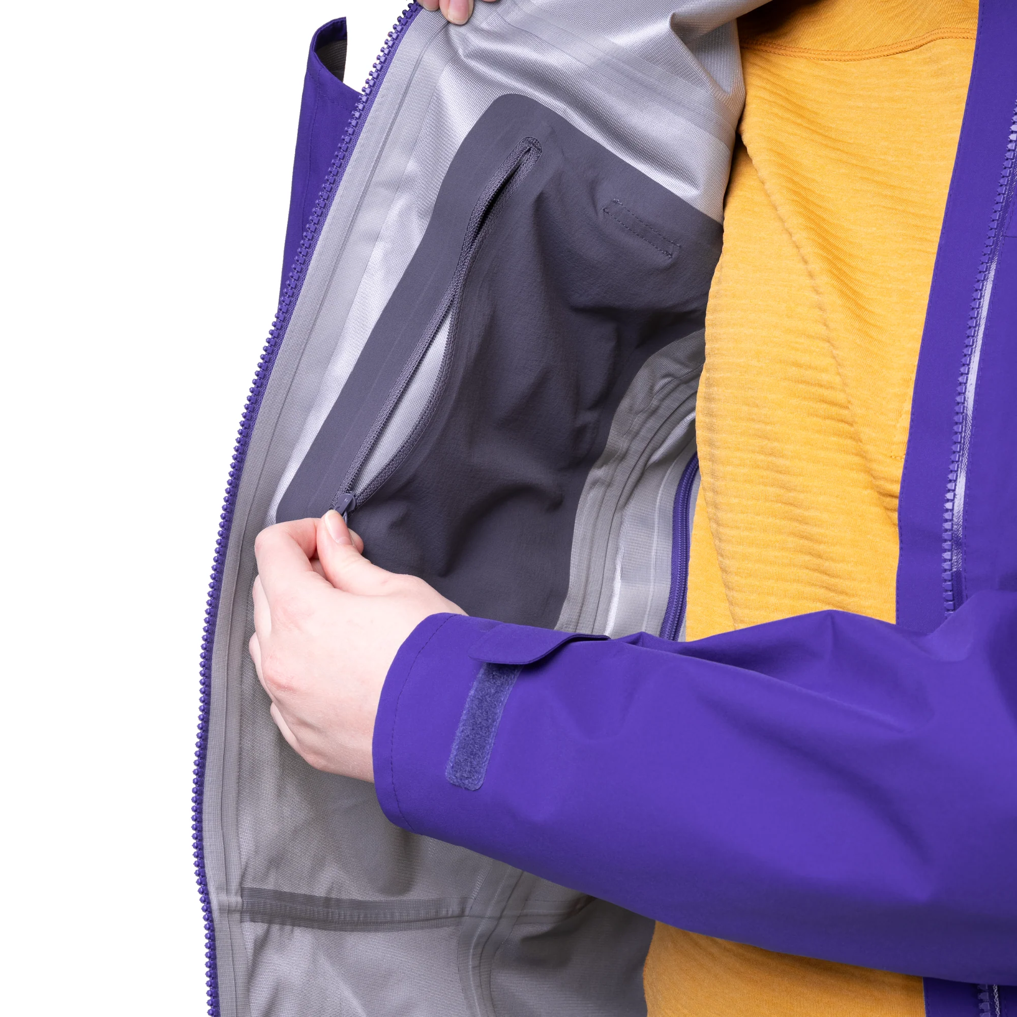 Mountain Equipment Women's Makalu 3L Gore-Tex Jacket (Clematis) - Image 9