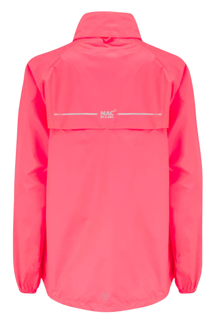 Mac In A Sac Unisex Origin 2 Waterproof Jacket (Neon Watermelon) - Image 2