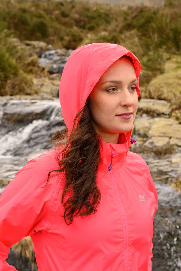 Mac In A Sac Unisex Origin 2 Waterproof Jacket (Neon Watermelon) - Image 7