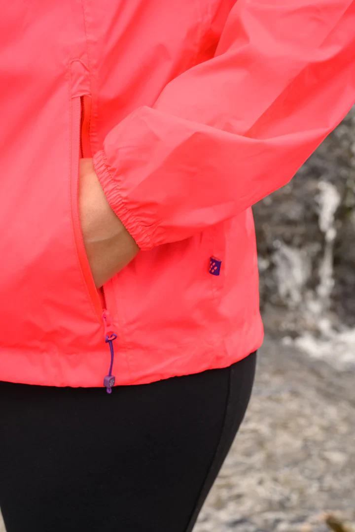 Mac In A Sac Unisex Origin 2 Waterproof Jacket (Neon Watermelon) - Image 8