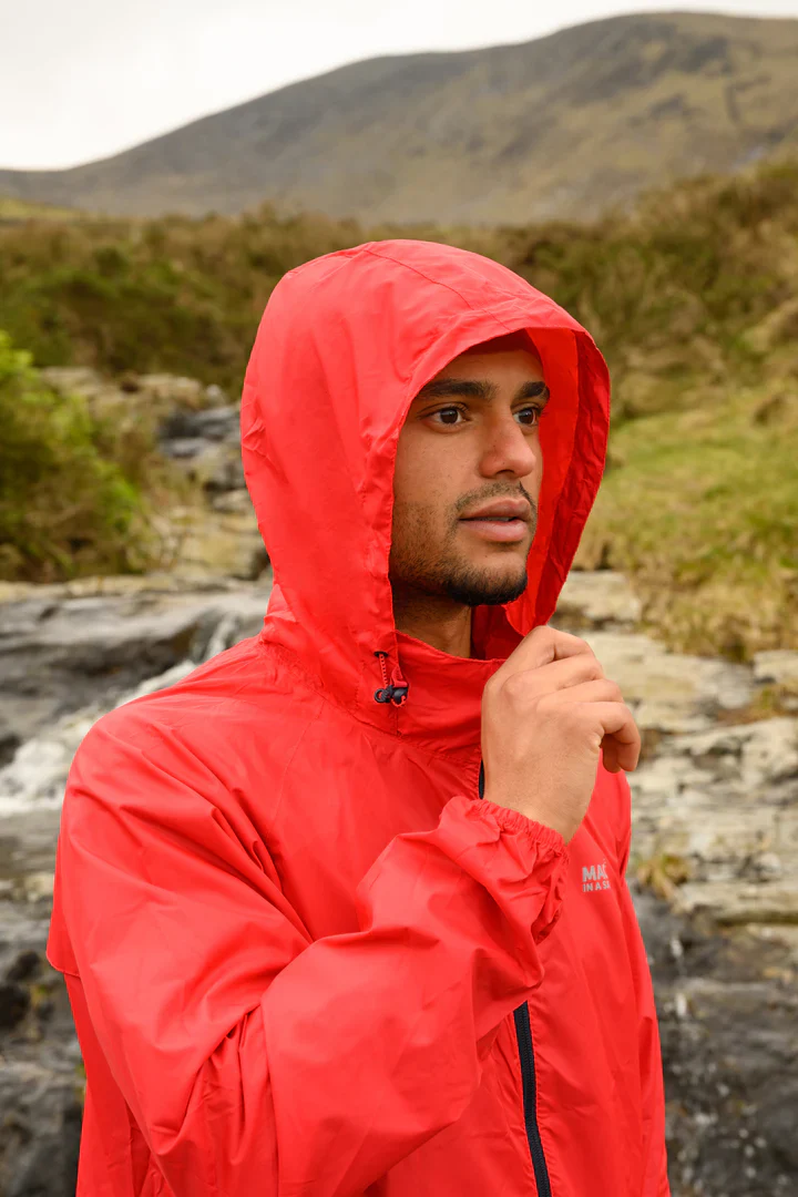 Mac In A Sac Unisex Origin 2 Waterproof Jacket (Red) - Image 5