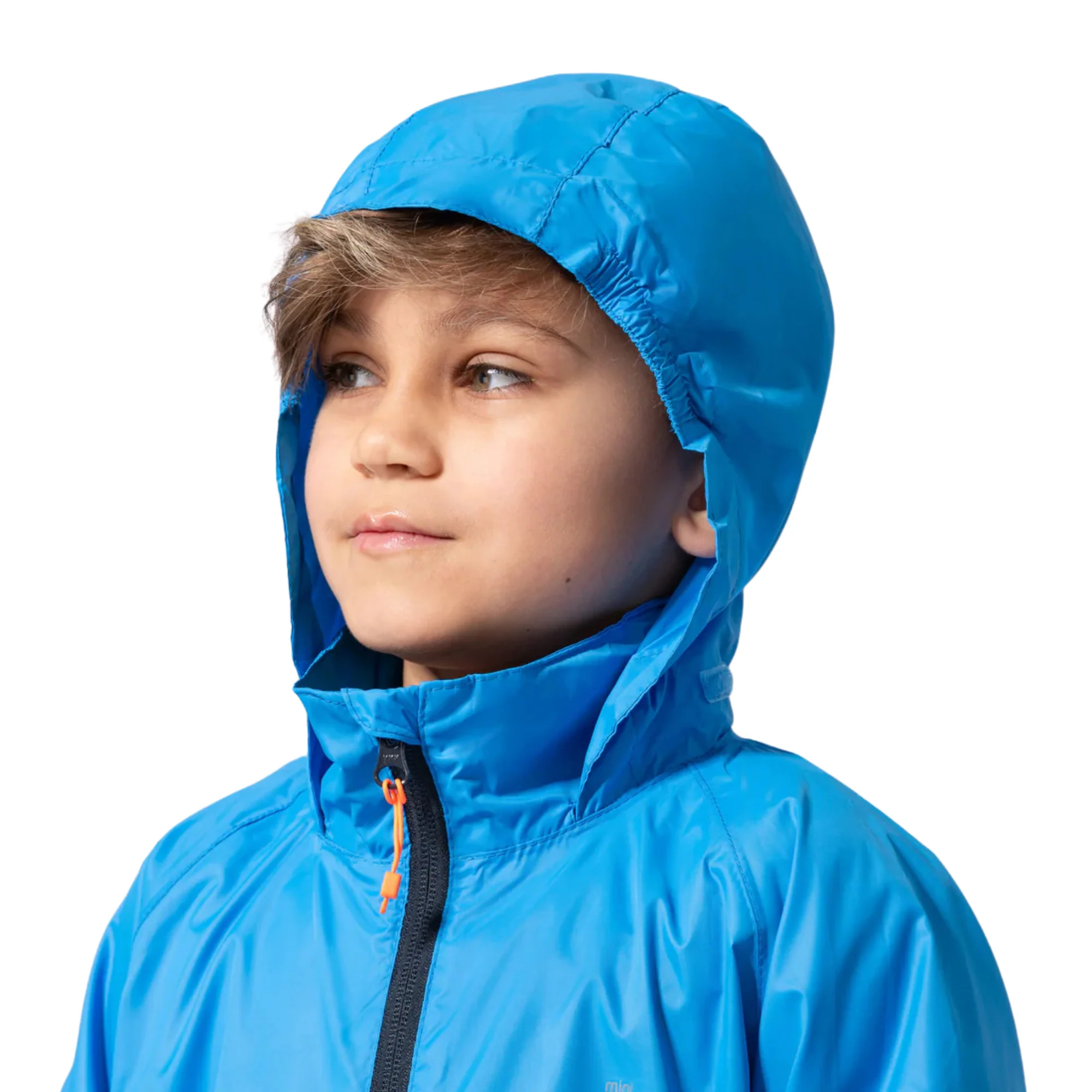 Mac In A Sac Kids Origin 2 Waterproof Jacket (Ocean Blue)(Ages 2-13) - Image 5