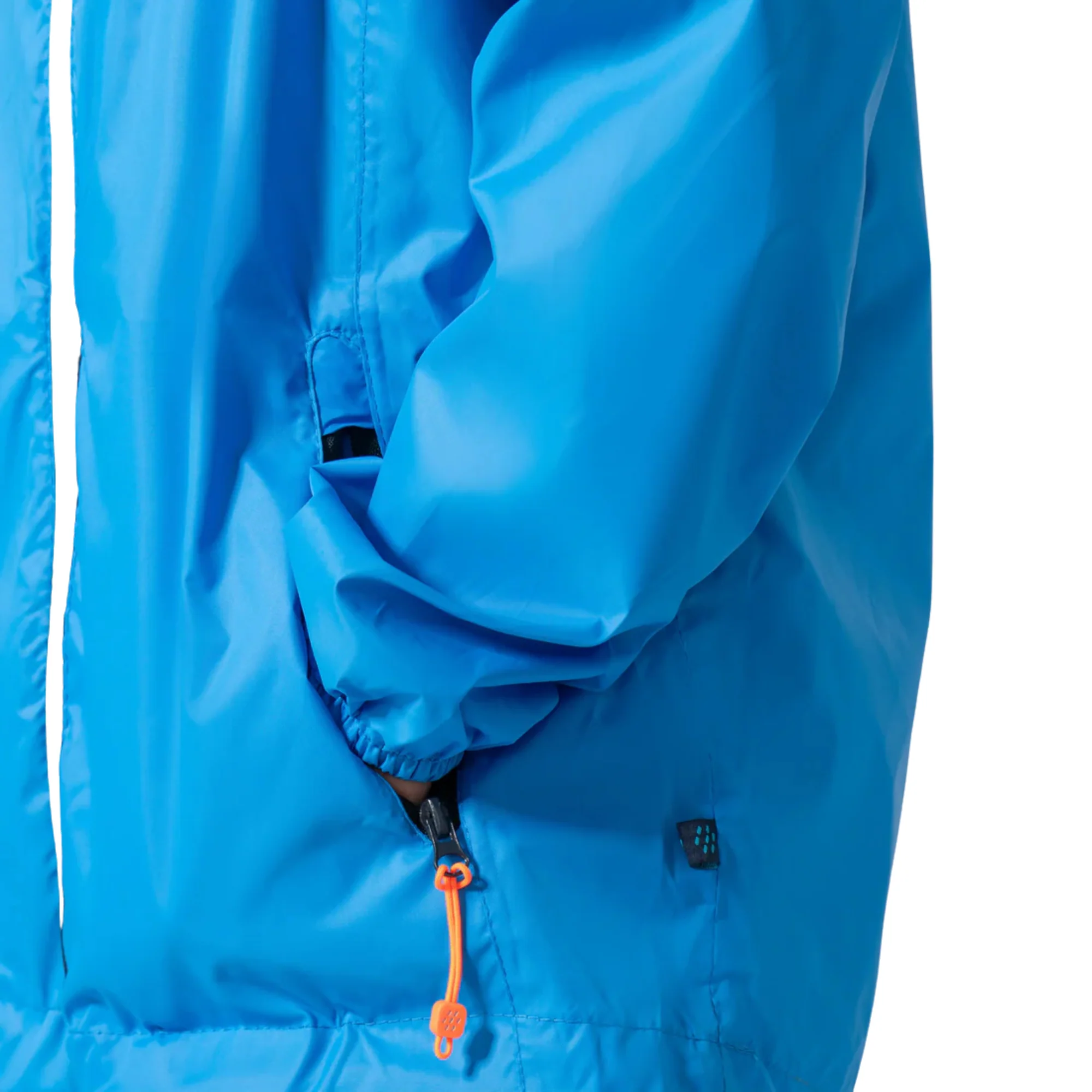Mac In A Sac Kids Origin 2 Waterproof Jacket (Ocean Blue)(Ages 2-13) - Image 6
