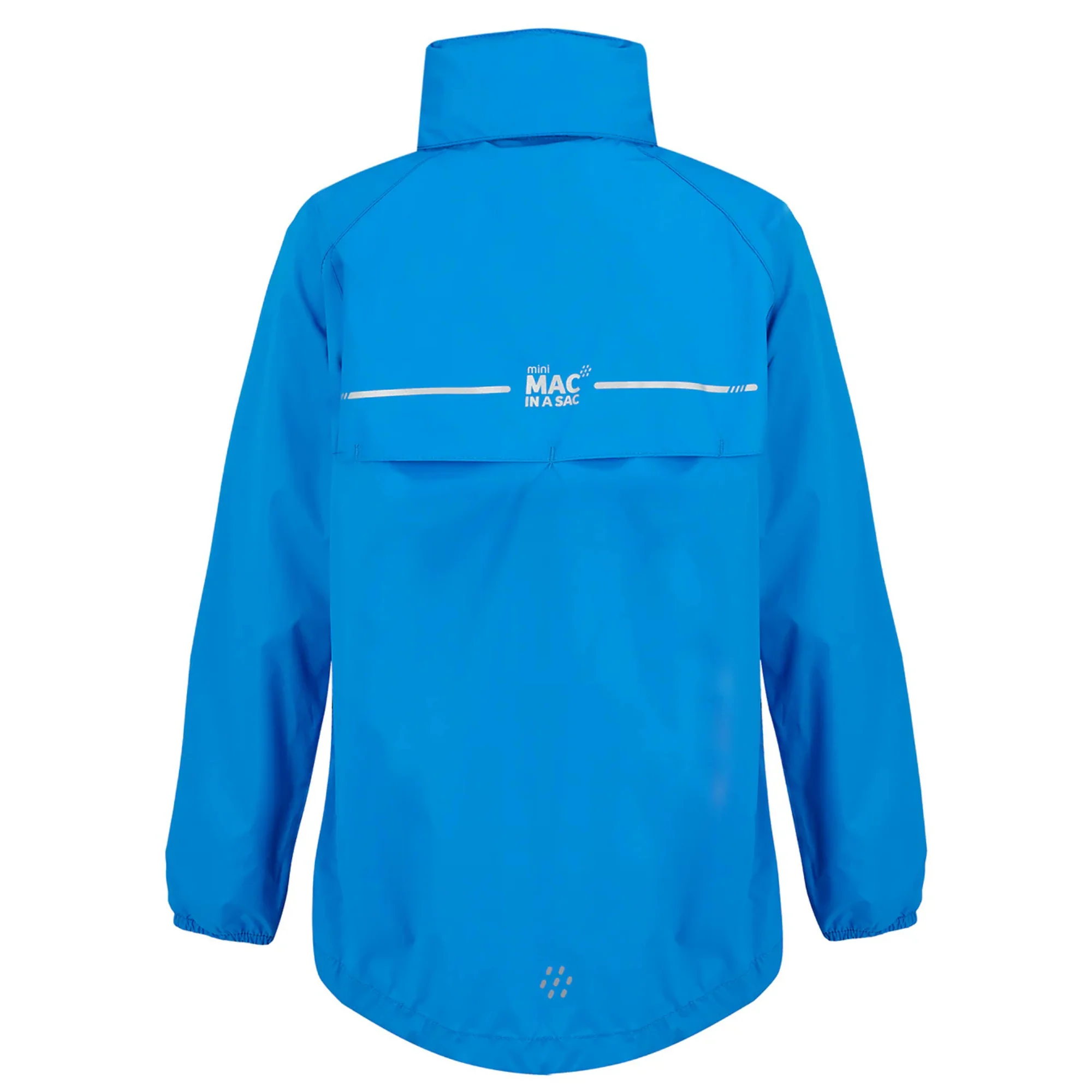 Mac In A Sac Kids Origin 2 Waterproof Jacket (Ocean Blue)(Ages 2-13) - Image 9