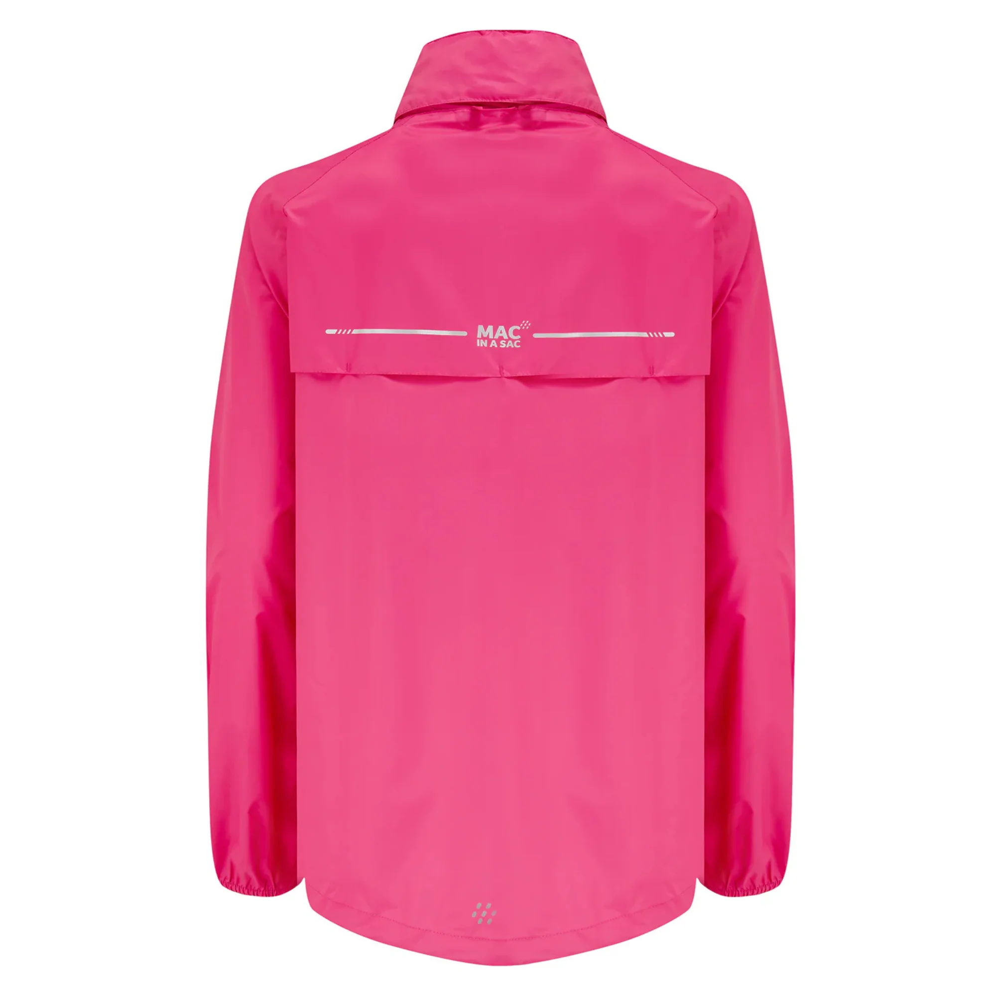Mac In A Sac Kids Origin 2 Waterproof Jacket (New Pink)(Ages 2-13) - Image 10