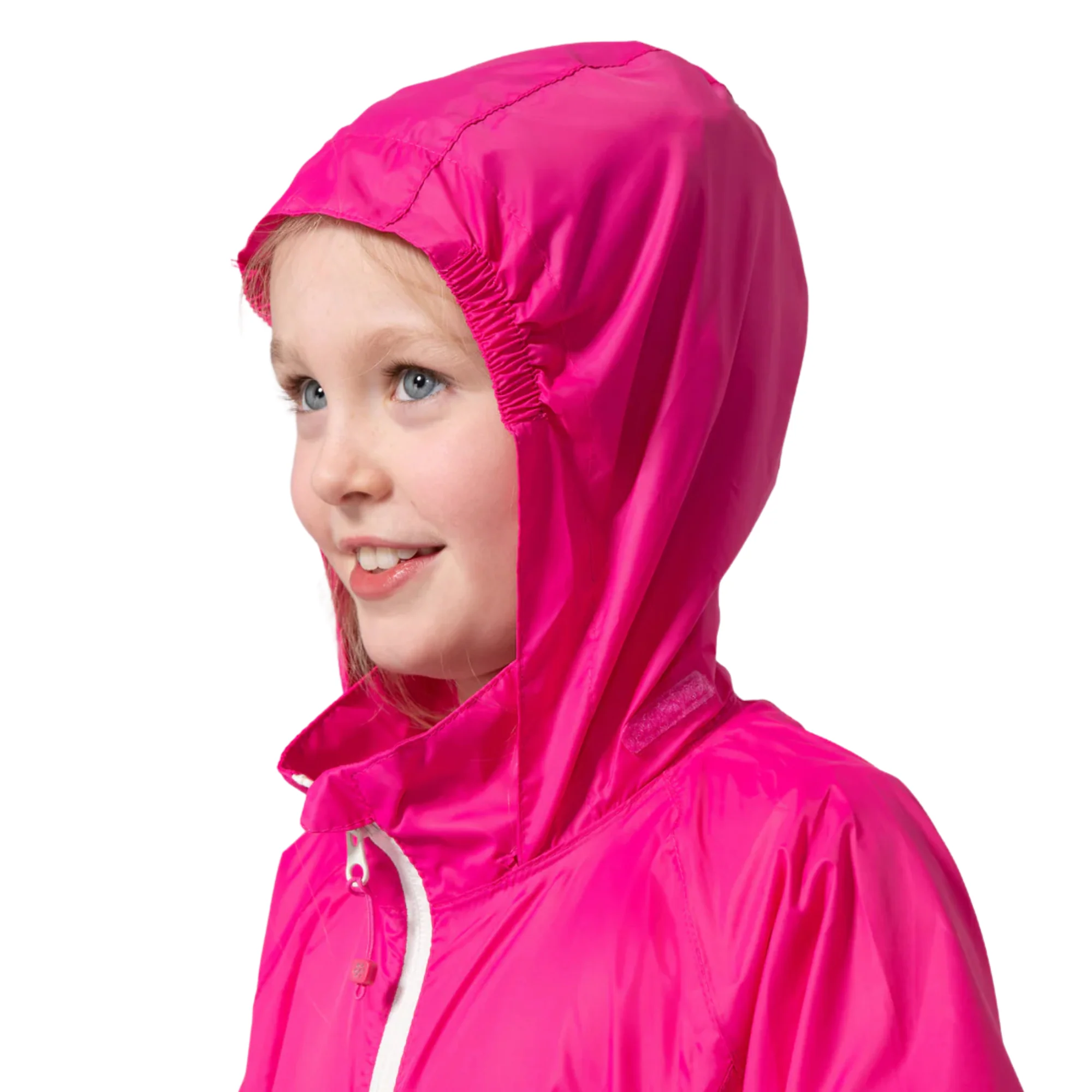 Mac In A Sac Kids Origin 2 Waterproof Jacket (New Pink)(Ages 2-13) - Image 7