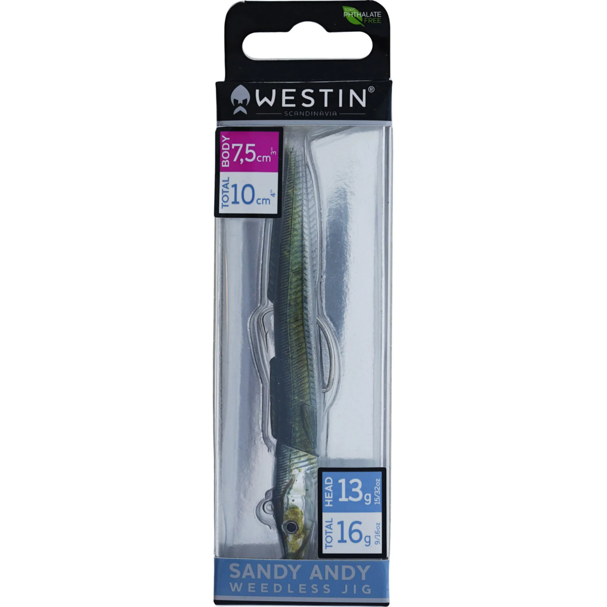 Westin Magic Minnow Weedless Jig Lure (35g/14.5cm/#2/0)(Tobis Ammo) - Image 3