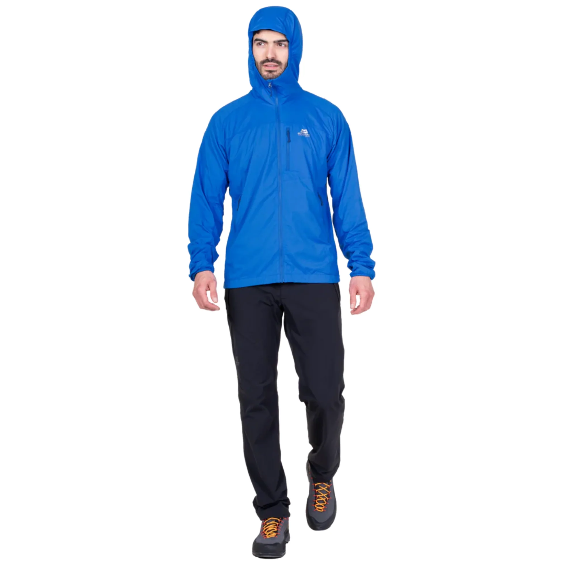Mountain Equipment Men's Aerotherm Hooded Softshell Jacket (Atlantic Blue) - Image 10