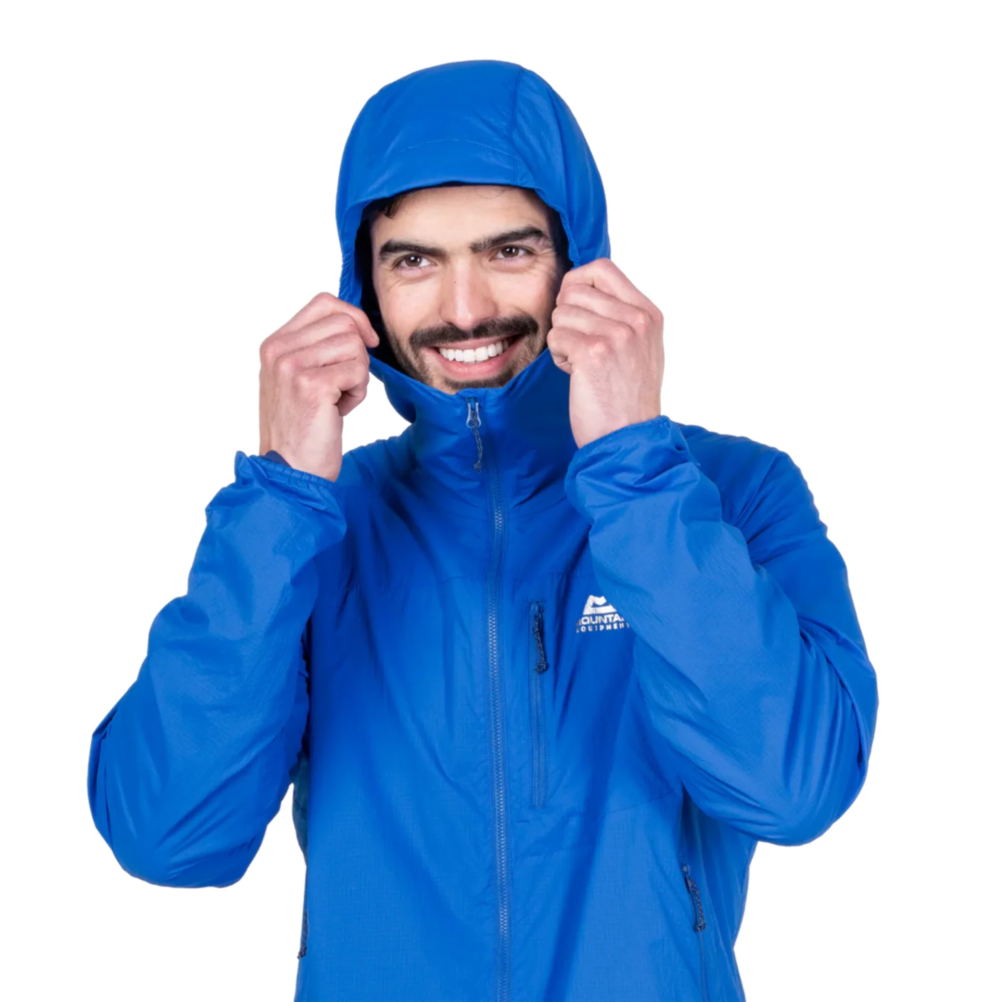 Mountain Equipment Men's Aerotherm Hooded Softshell Jacket (Atlantic Blue) - Image 3