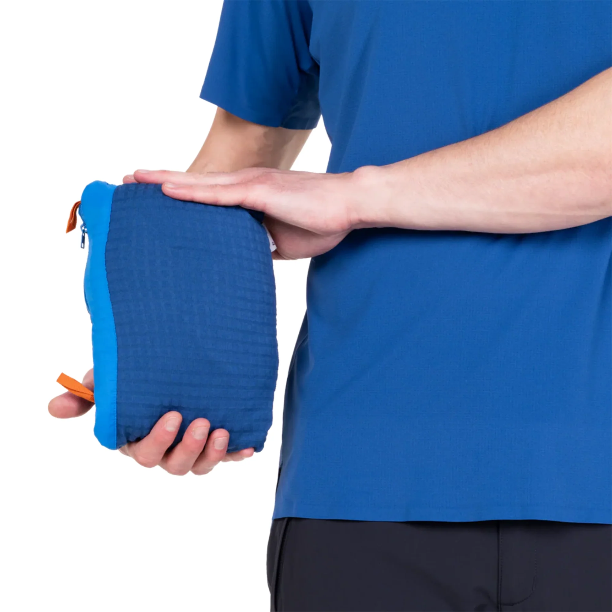 Mountain Equipment Men's Aerotherm Hooded Softshell Jacket (Atlantic Blue) - Image 5