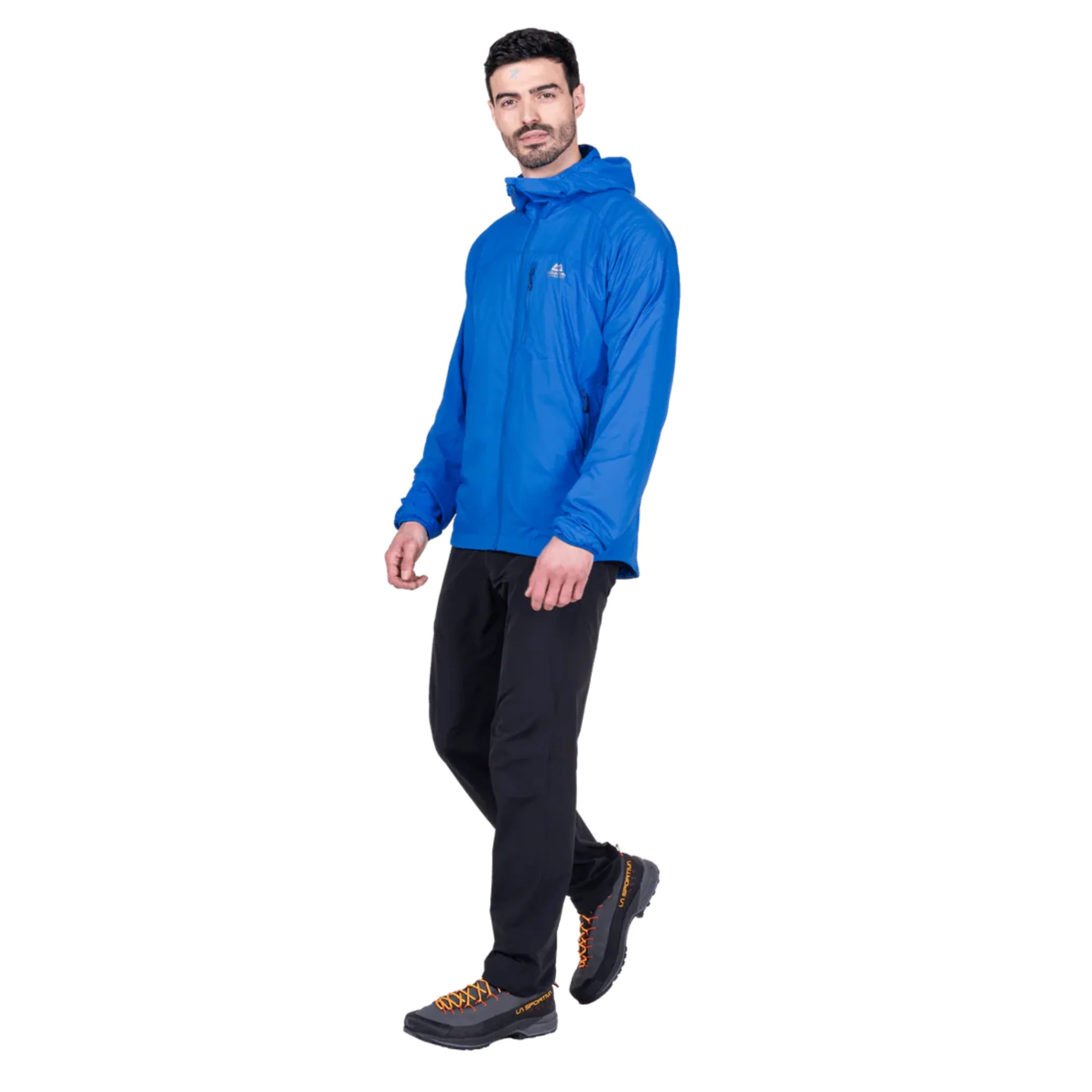 Mountain Equipment Men's Aerotherm Hooded Softshell Jacket (Atlantic Blue) - Image 7