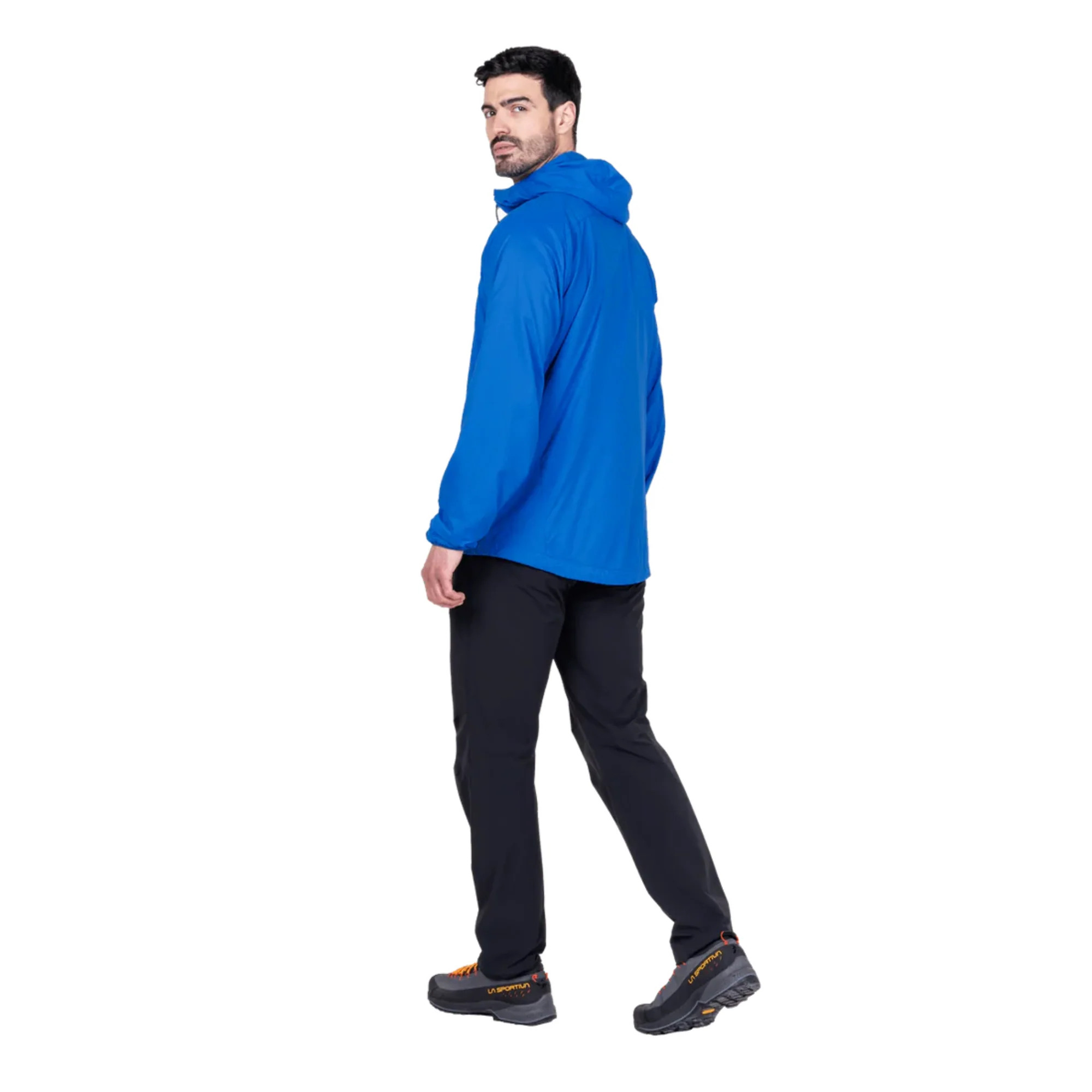 Mountain Equipment Men's Aerotherm Hooded Softshell Jacket (Atlantic Blue) - Image 9