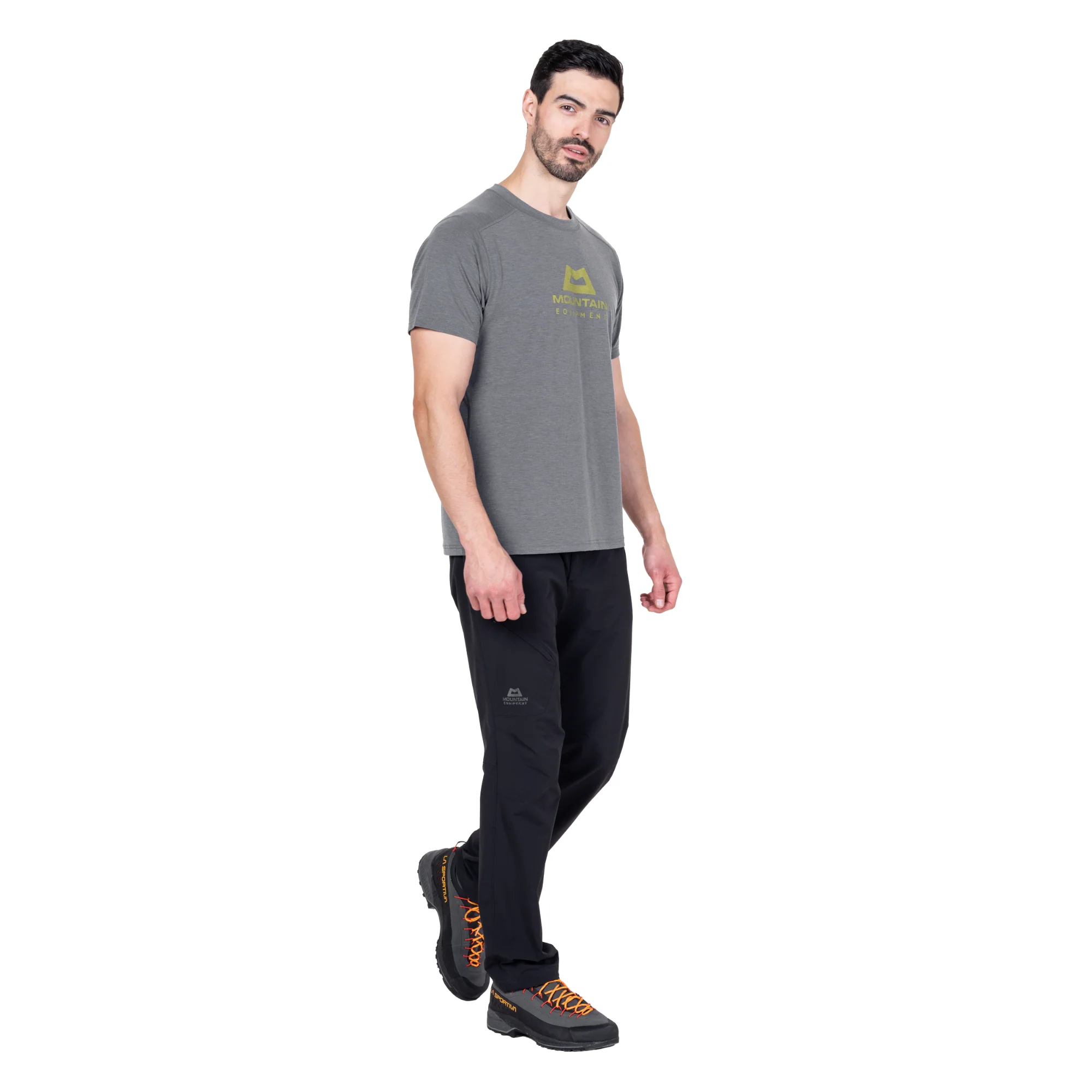 Mountain Equipment Men's Headpoint Emblem Technical Tee (Flint Grey) - Image 3