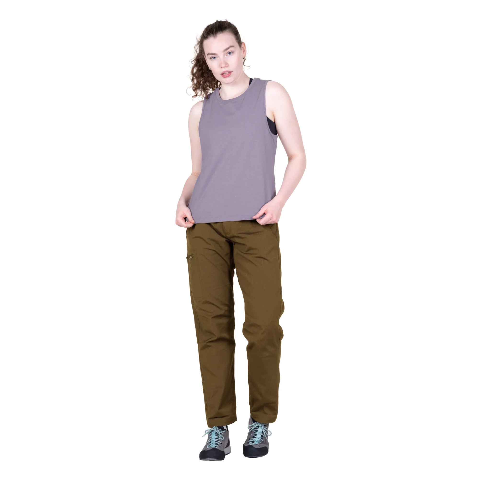 Mountain Equipment Women's Fairhead Organic Cotton Tank Top (Allium) - Image 5