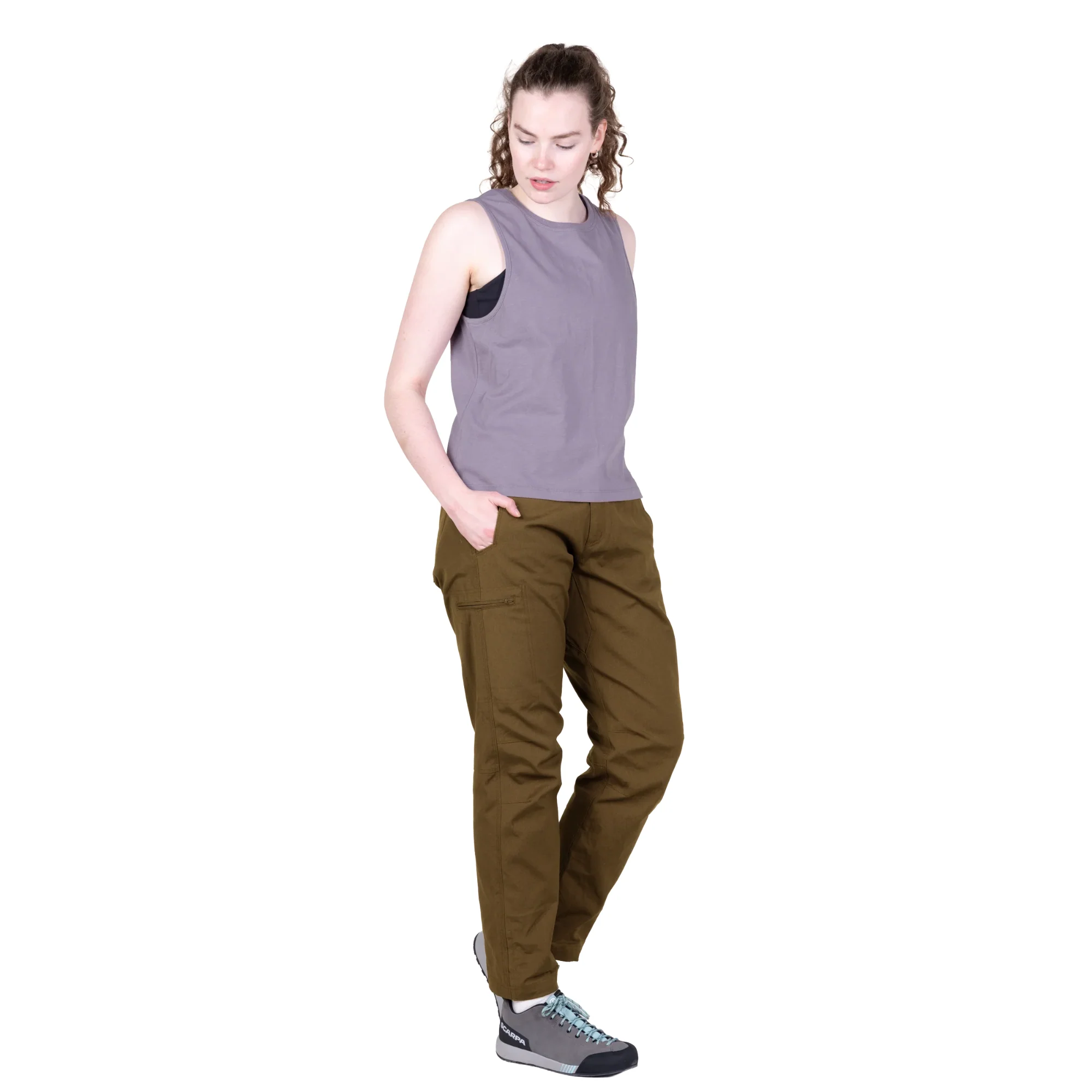 Mountain Equipment Women's Fairhead Organic Cotton Tank Top (Allium) - Image 6