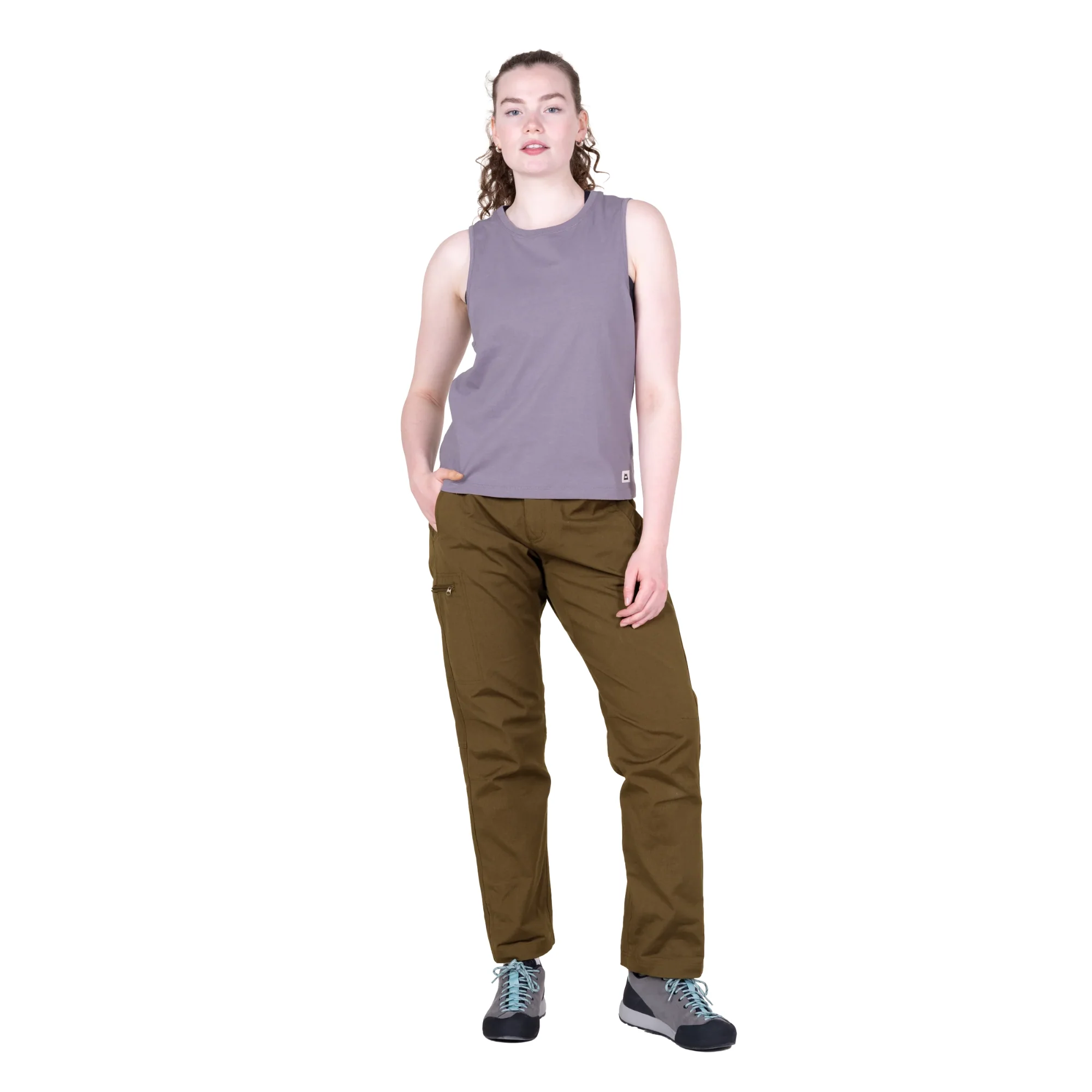 Mountain Equipment Women's Fairhead Organic Cotton Tank Top (Allium) - Image 7