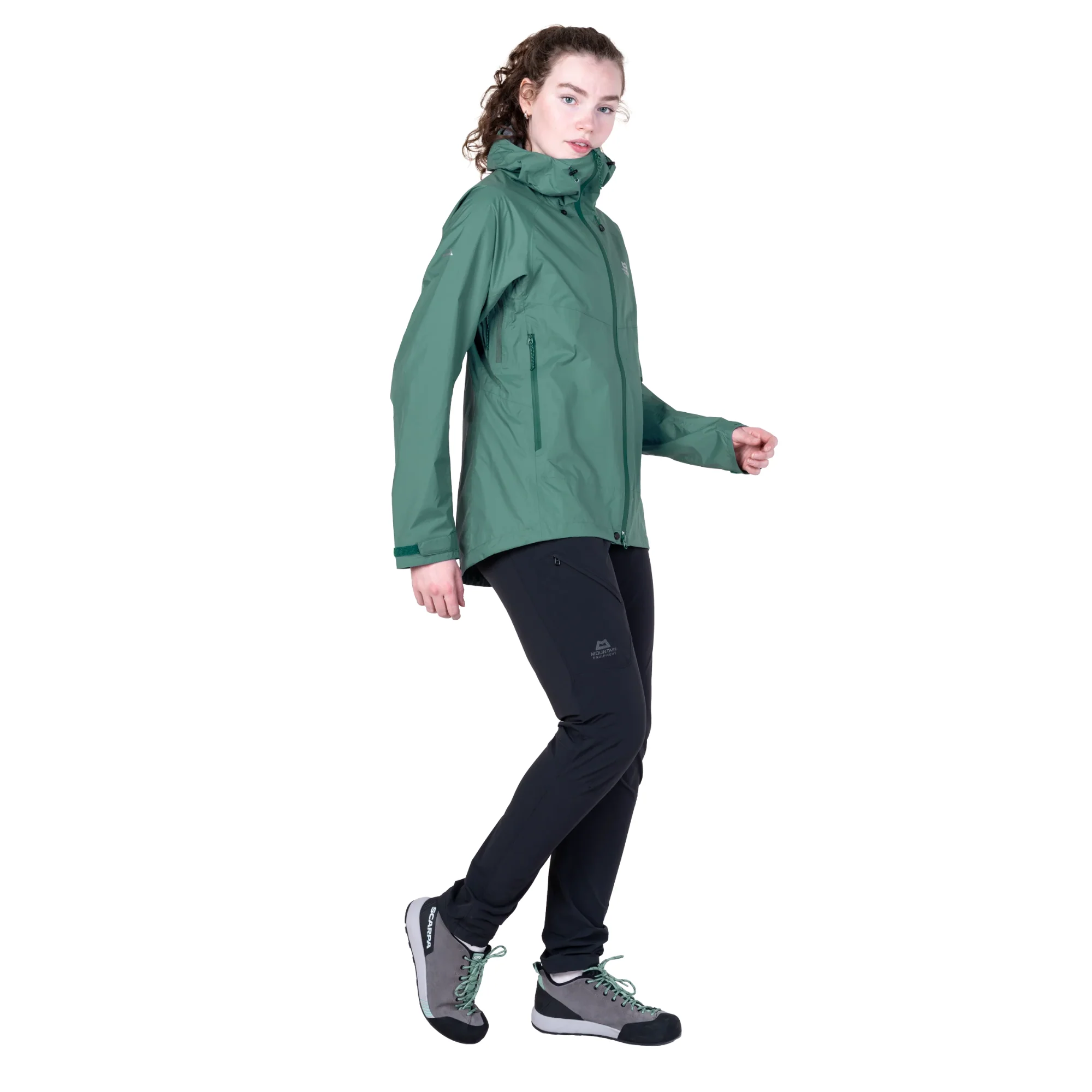 Mountain Equipment Women's Raintower 2.5L Waterproof Jacket (Sea Pine) - Image 11