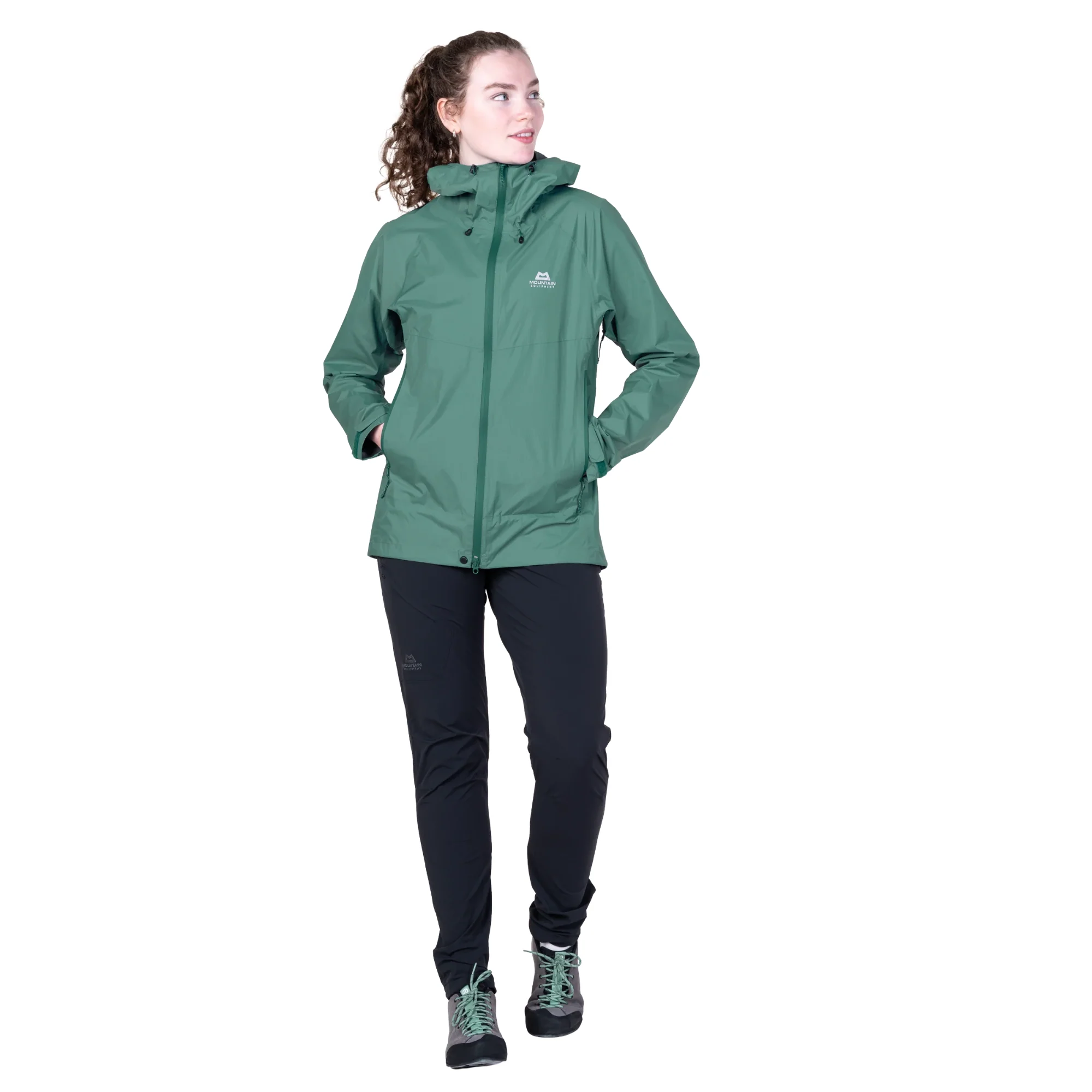 Mountain Equipment Women's Raintower 2.5L Waterproof Jacket (Sea Pine) - Image 14