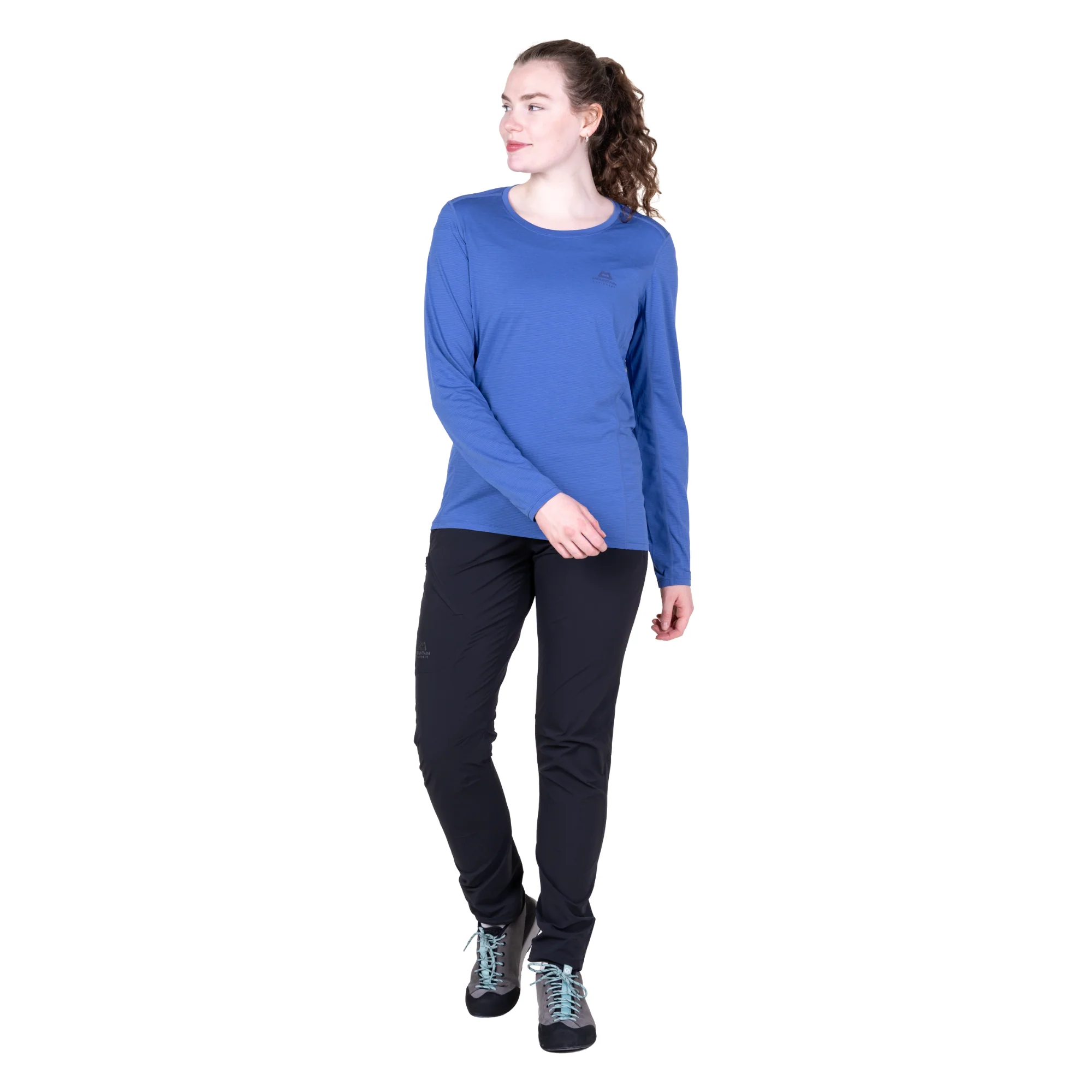 Mountain Equipment Women's Tempi Long Sleeve Technical Tee (Vivid Blue) - Image 3